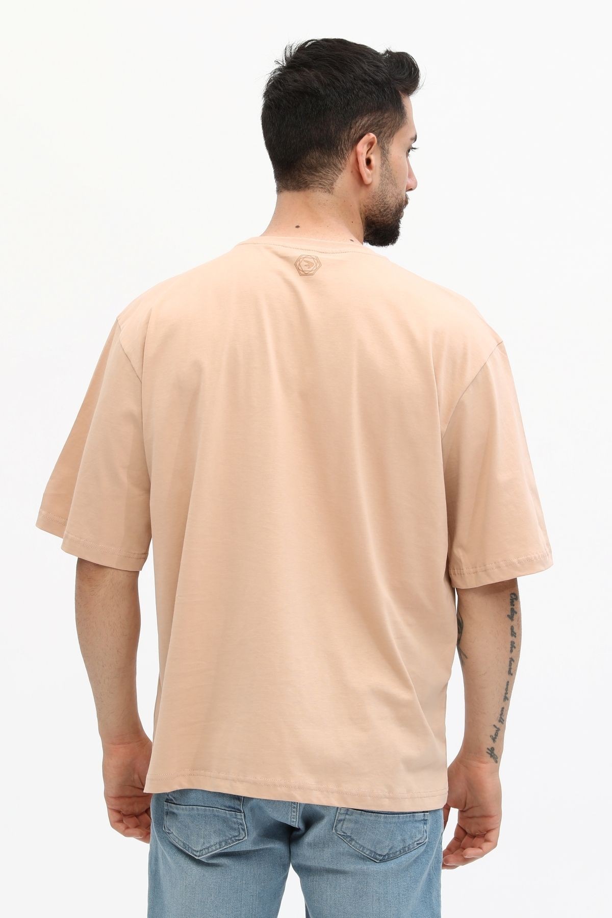 Erkek Basic Oversize T-shirt