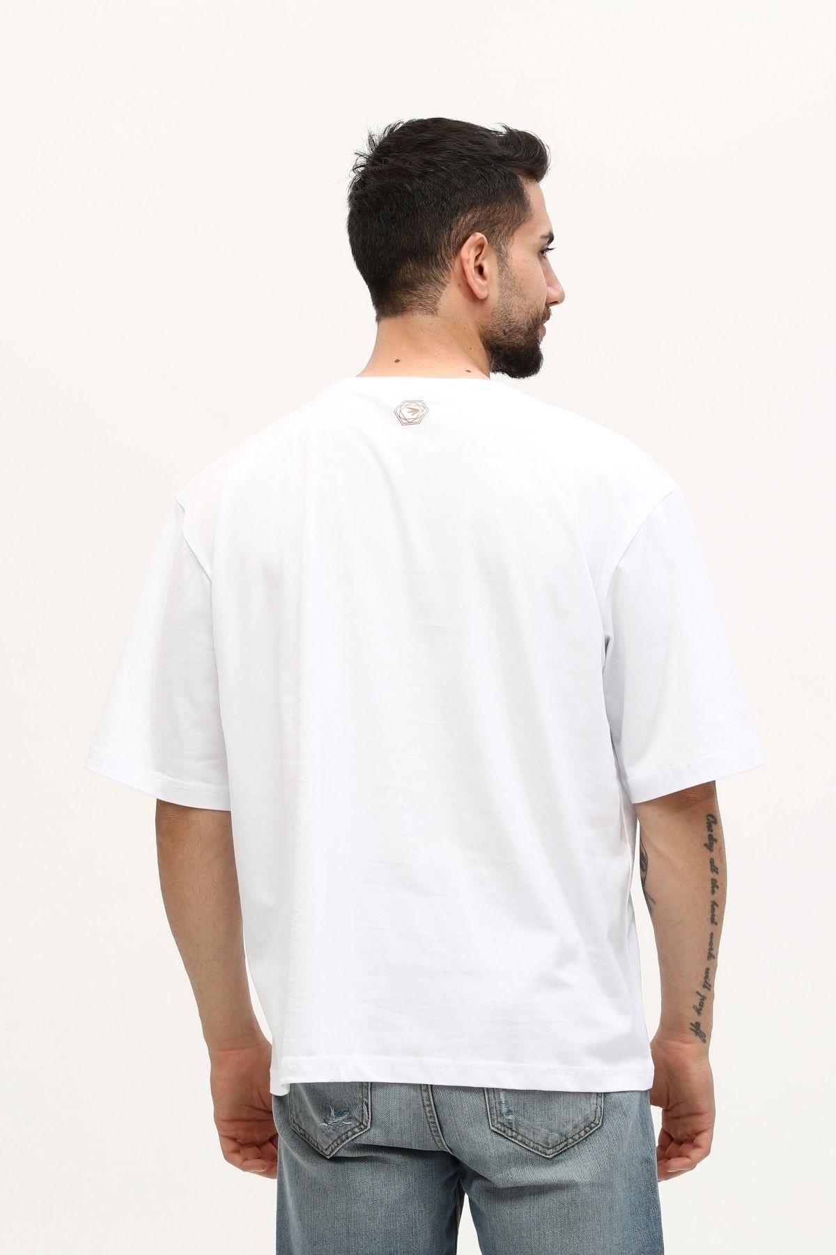 Oversize Beyaz T-shirt