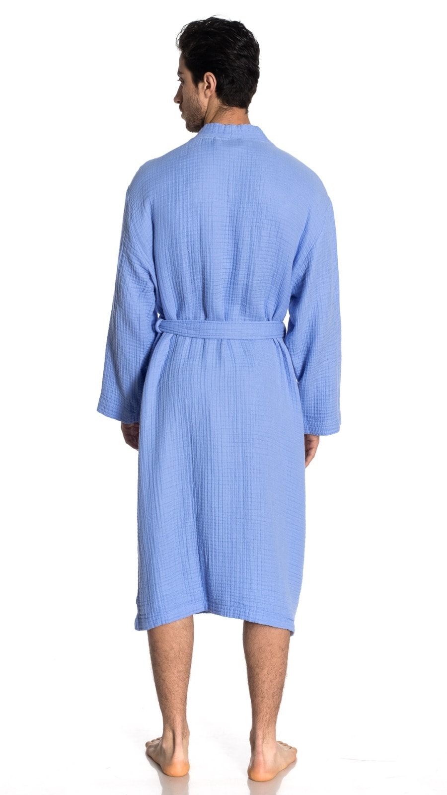 Musselin-Unisex-Bademantel