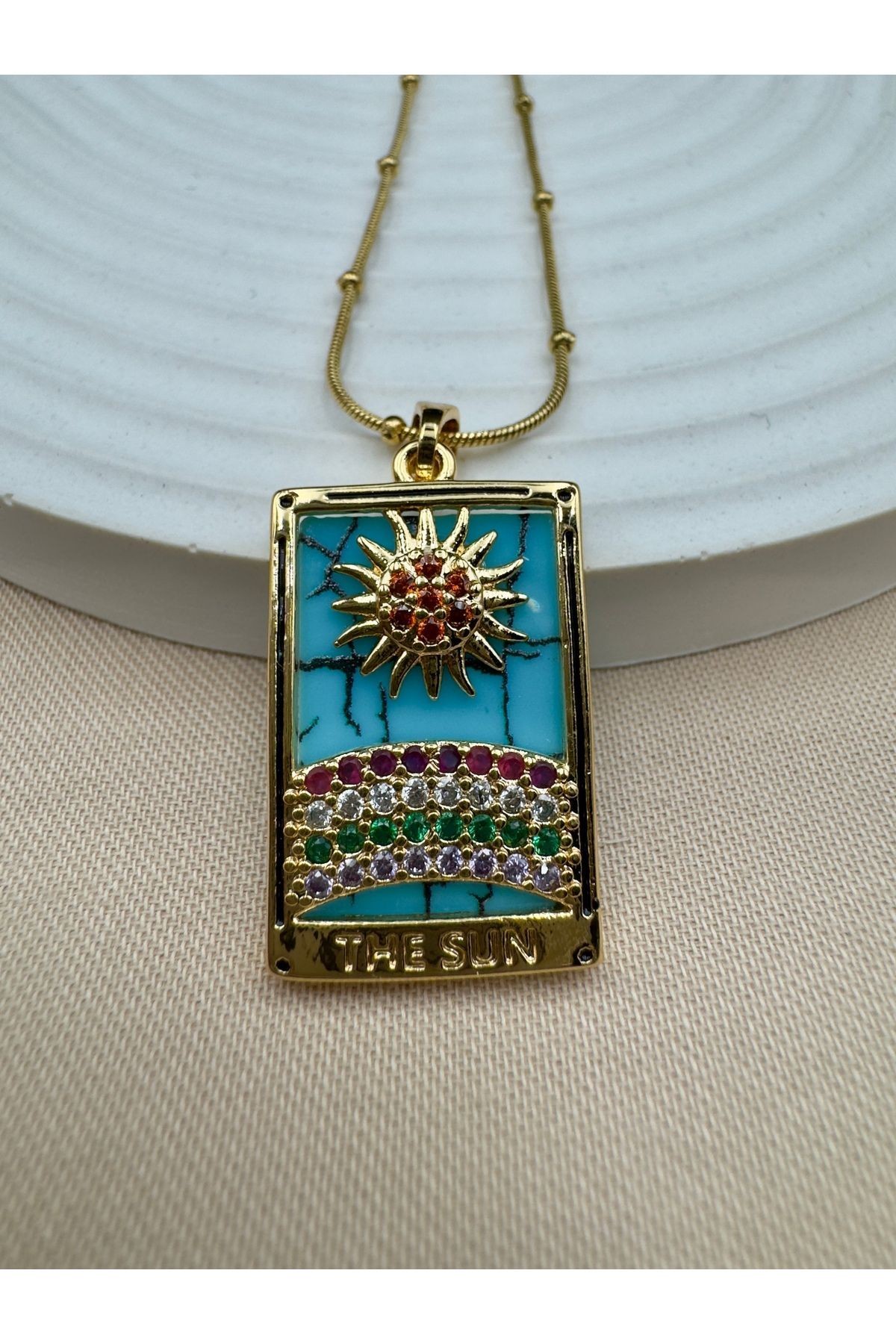 Tarot Kolye Modeli (Güneş)