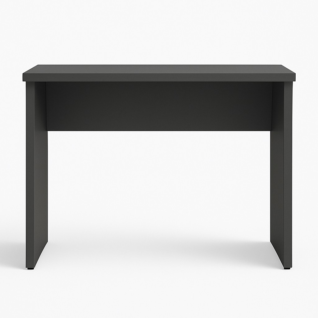 Modern Düz Ofis Çalışma Masası 120x60 cm - Antrasit