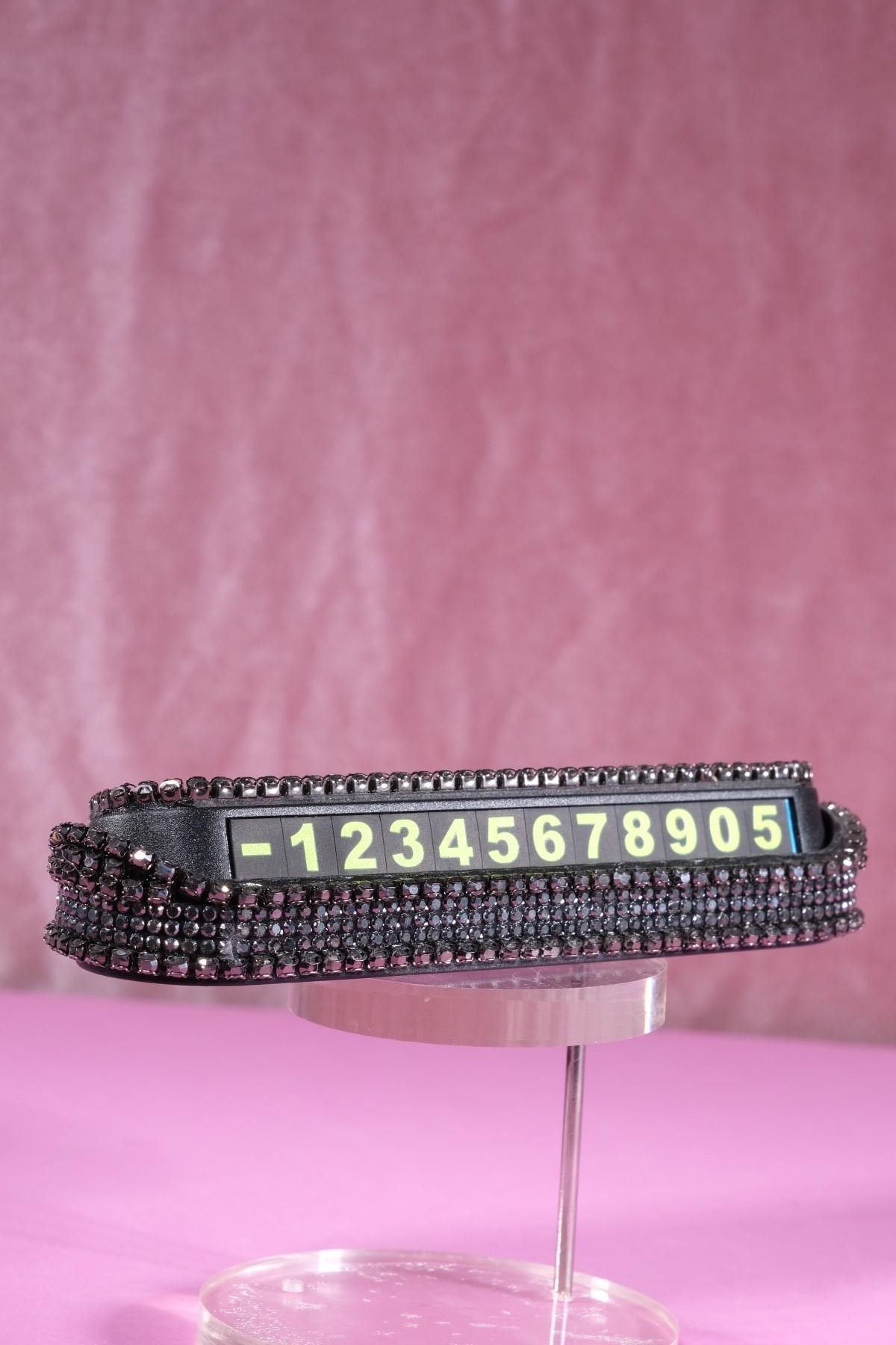 Füme Swarovski Taşlı Numaratör