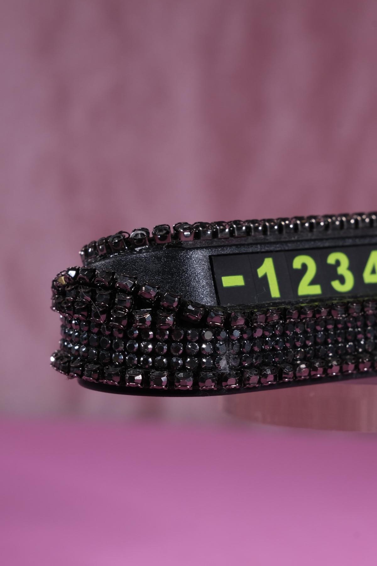 Füme Swarovski Taşlı Numaratör