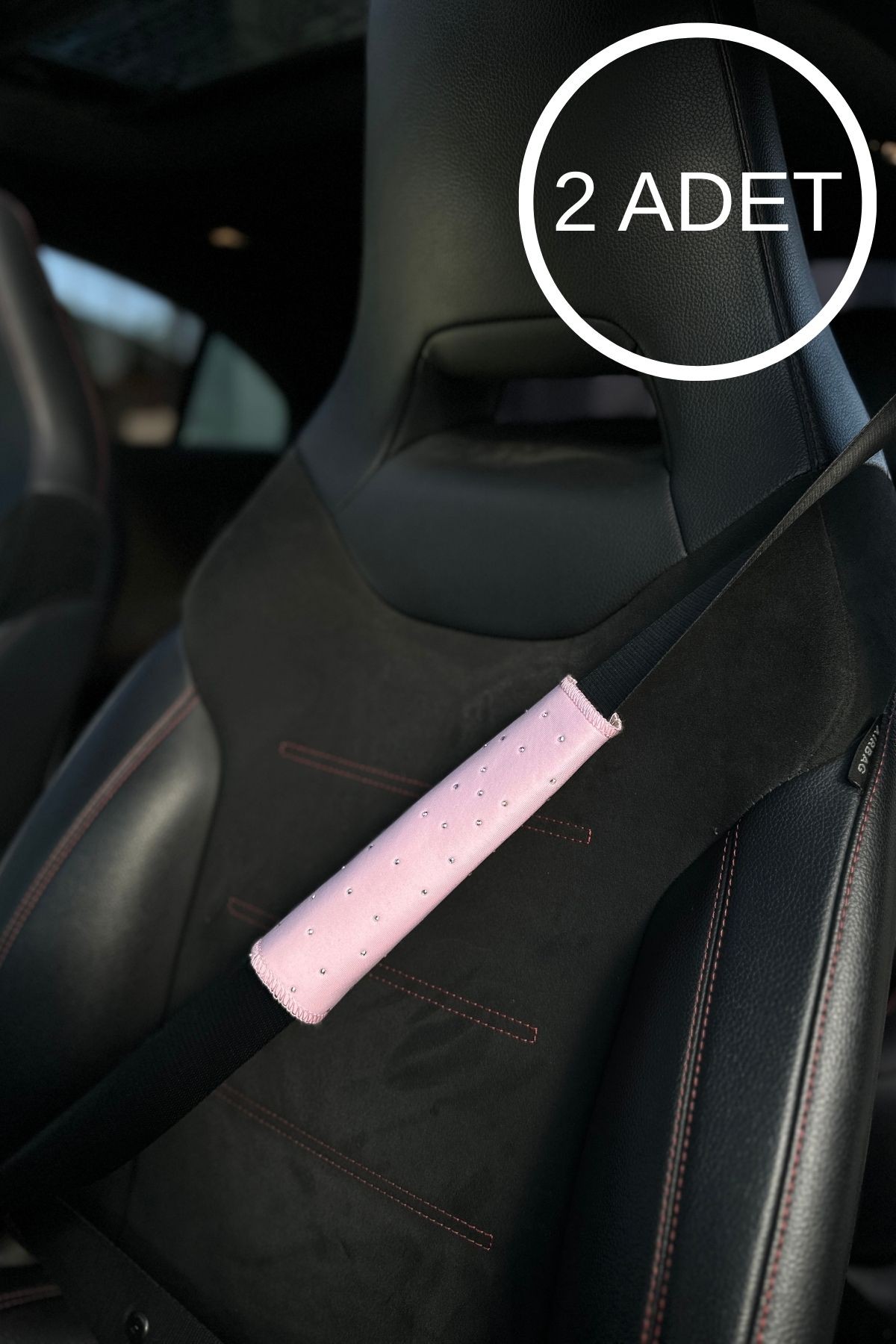 Scuba Taşlı Kemer Konforu Açık Pembe ÇİFT