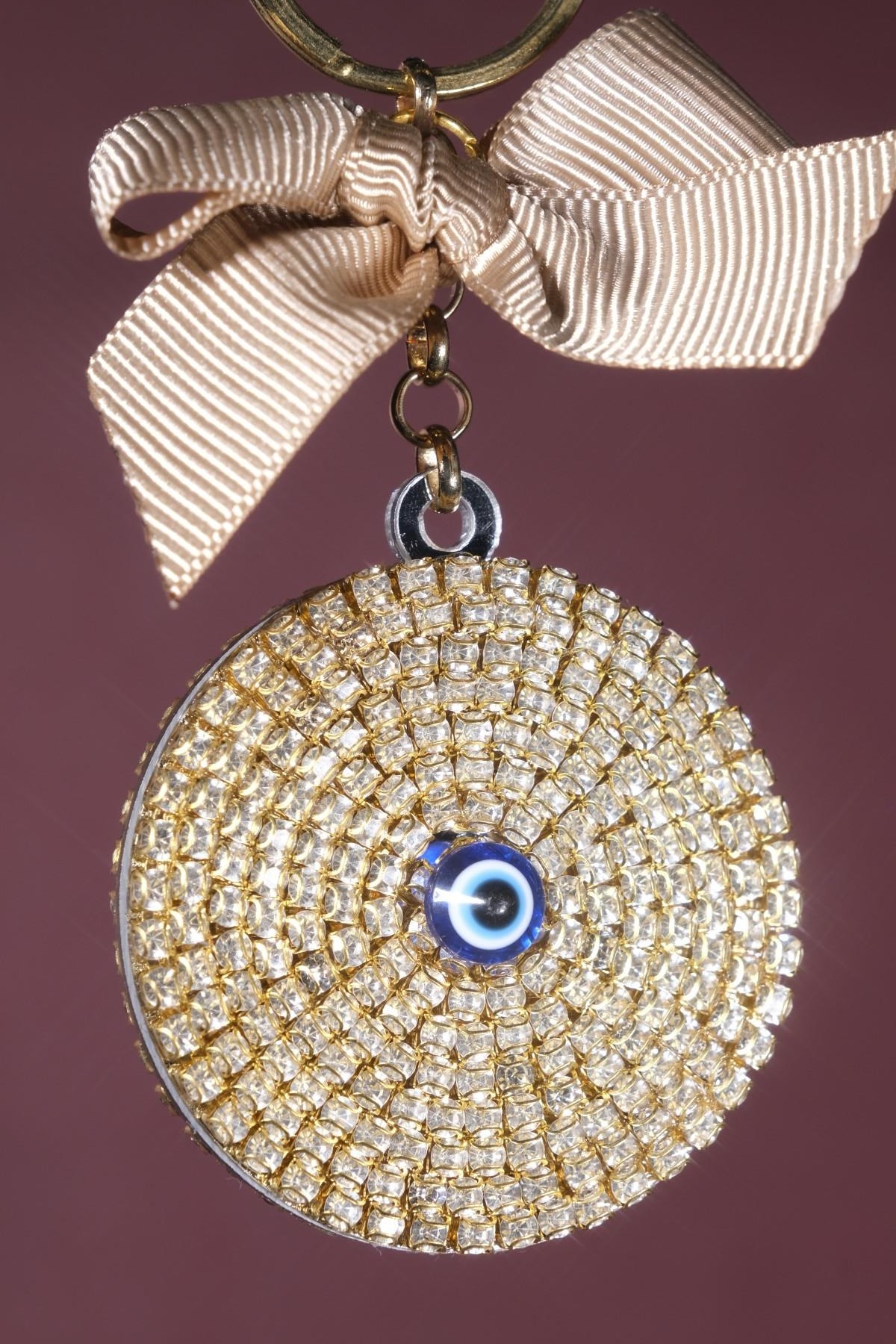 Gold Nazar Anahtarlık & Gold Kurdela