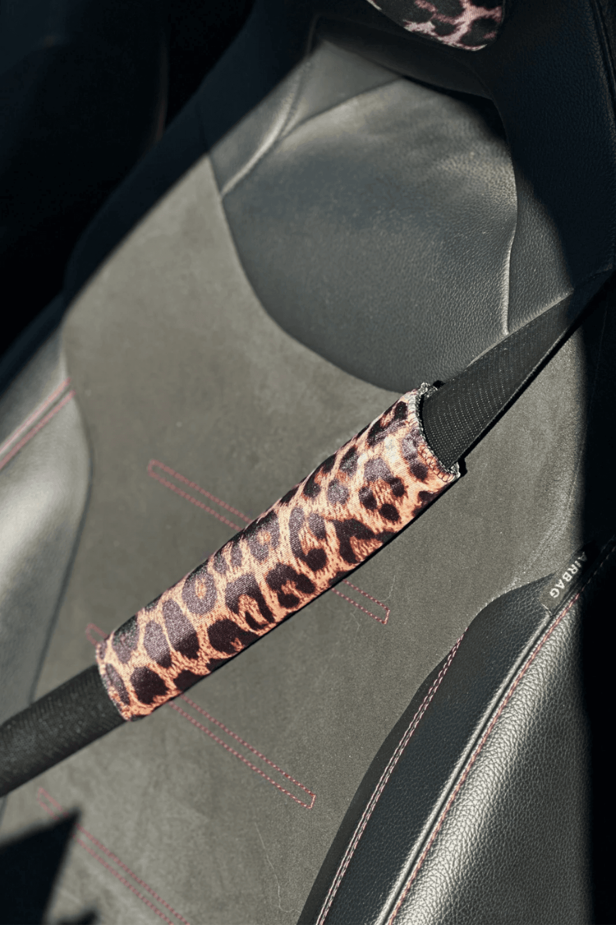 Leopar Desenli Kemer Konforu 2 Adet