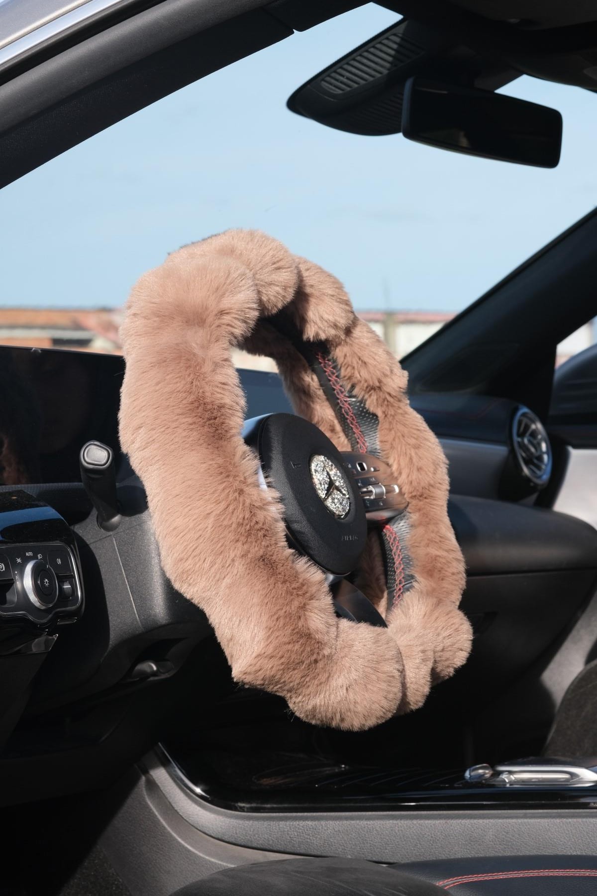 Daisy Direksiyon Kılıfı Camel