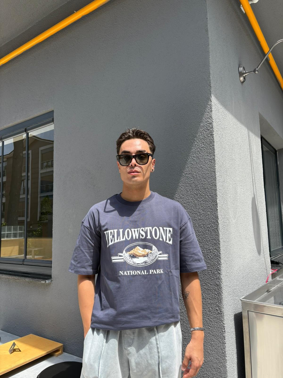 Yellow Stone Oversize Unisex T-Shirt 