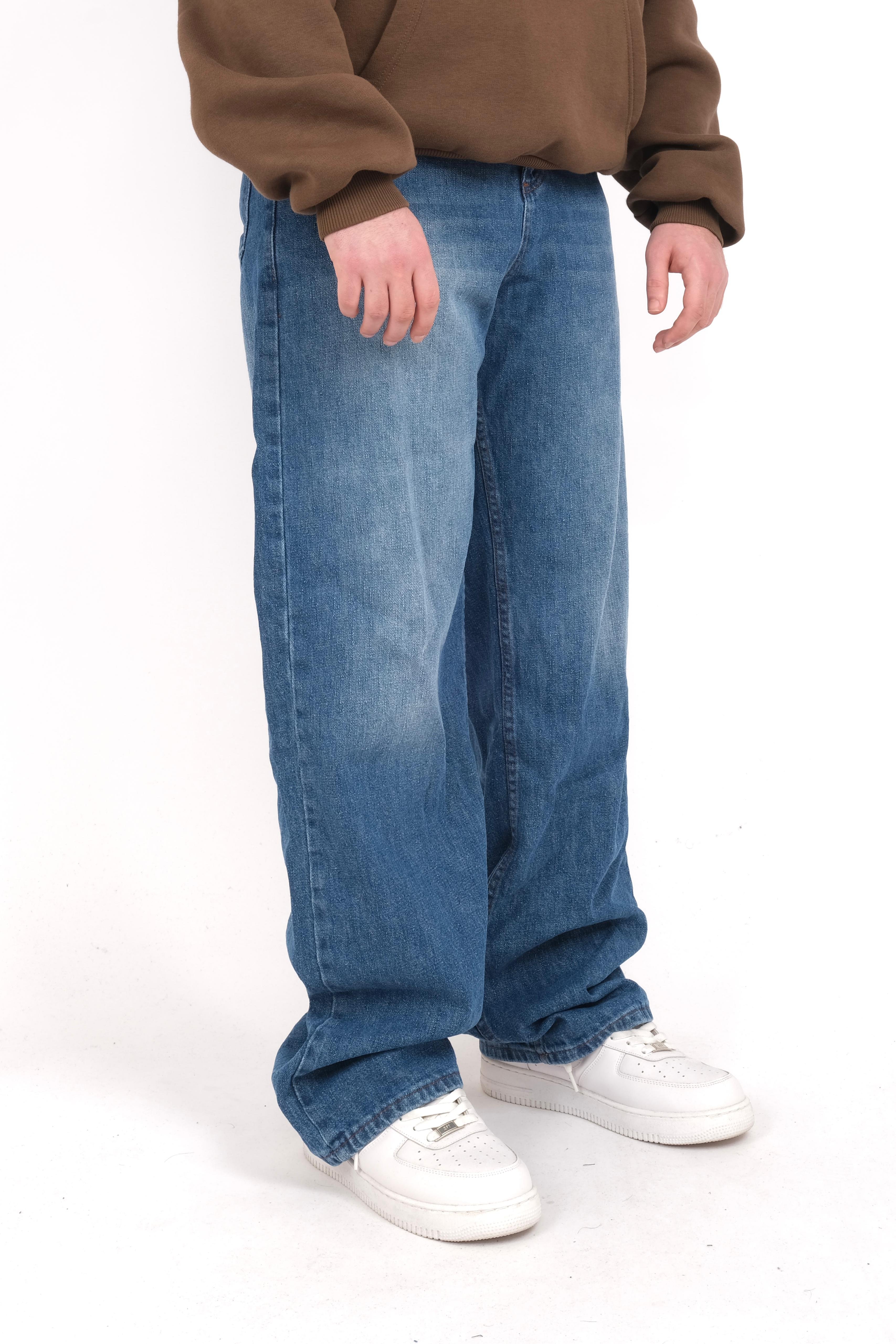 Baggy Jeans In Washed Blue