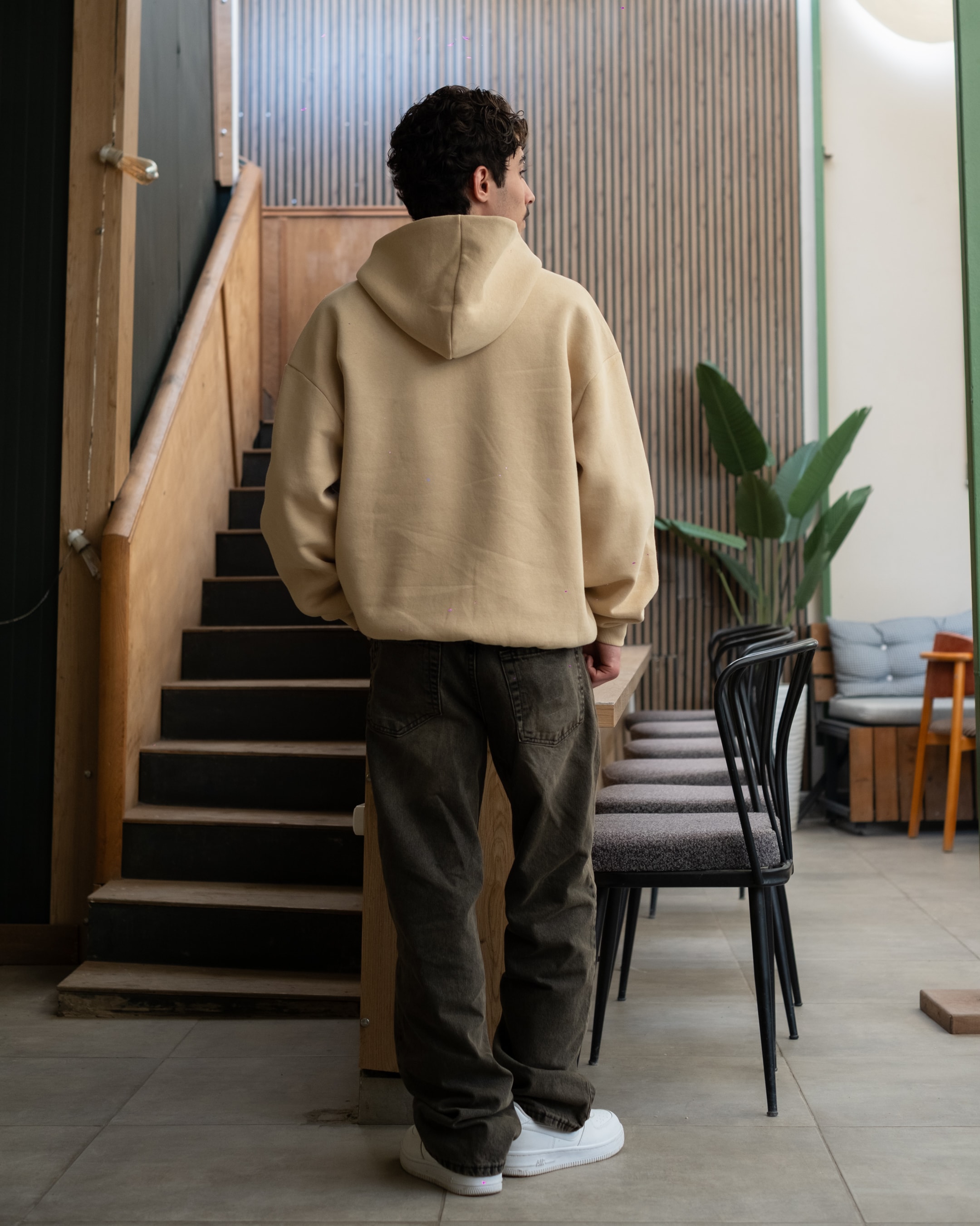 R. Premium Oversize Full Zip Hoodie