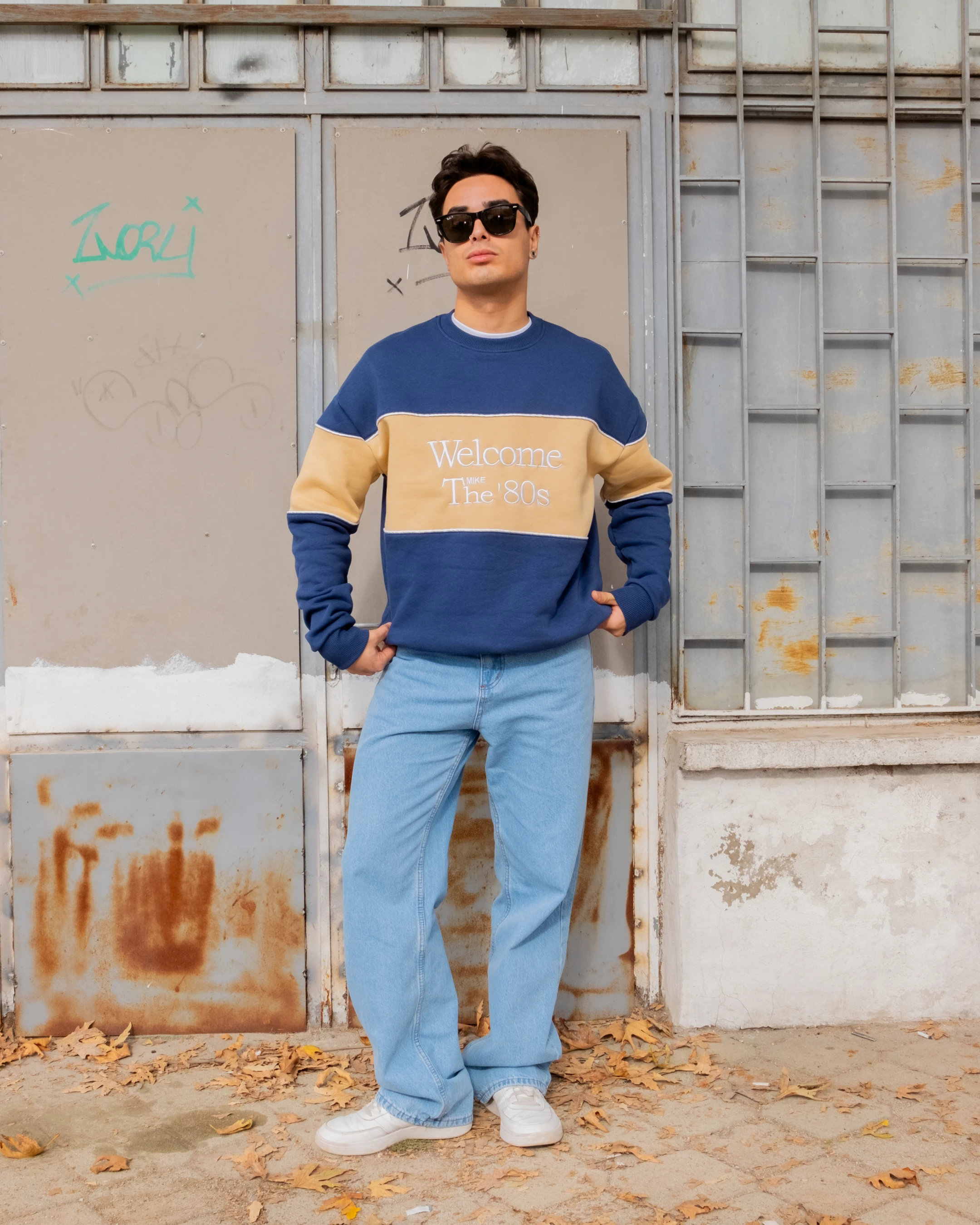 Welcome 80's Oversize Unisex Sweatshirt
