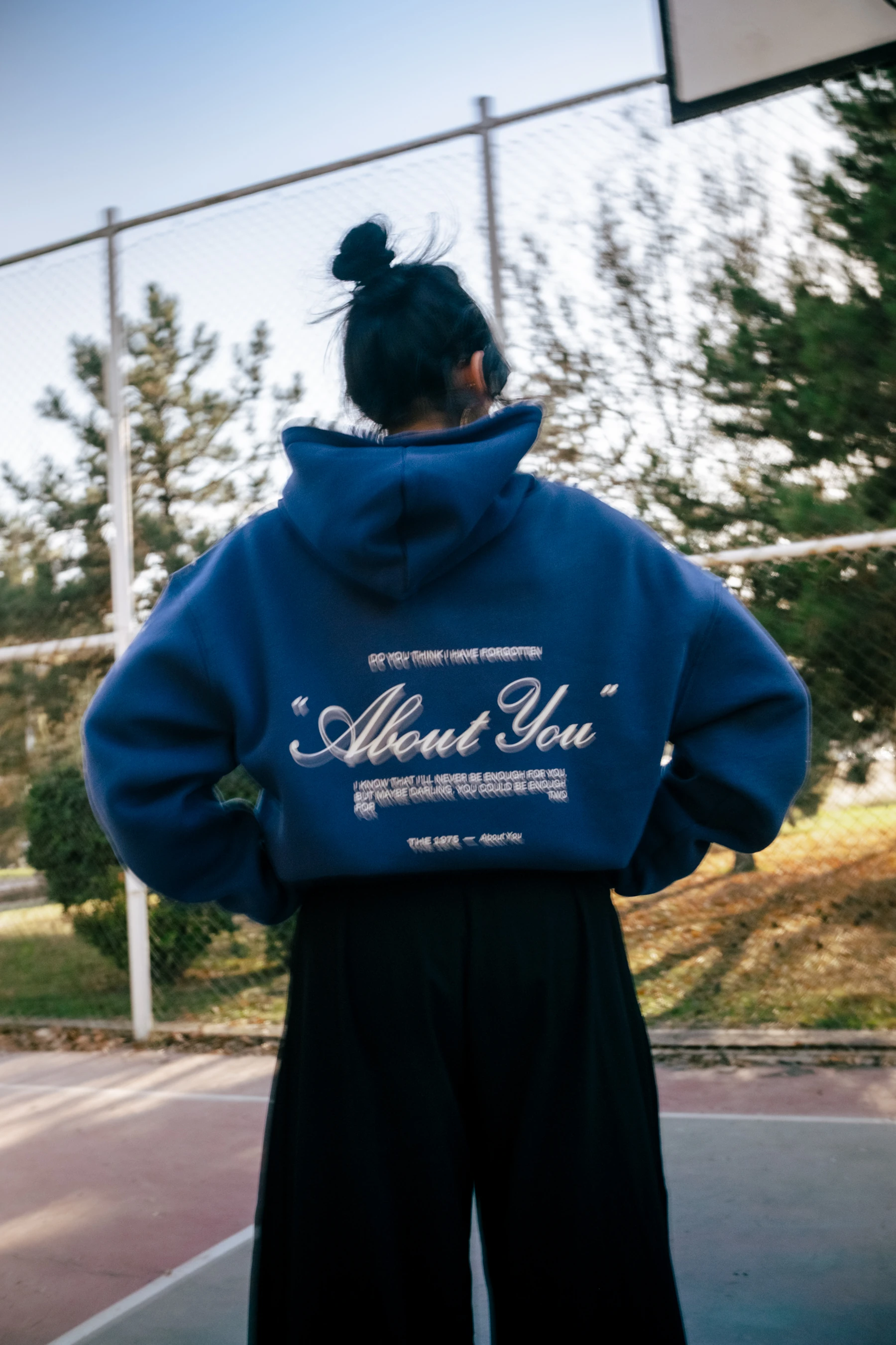 About You Printed Oversize Hoodie