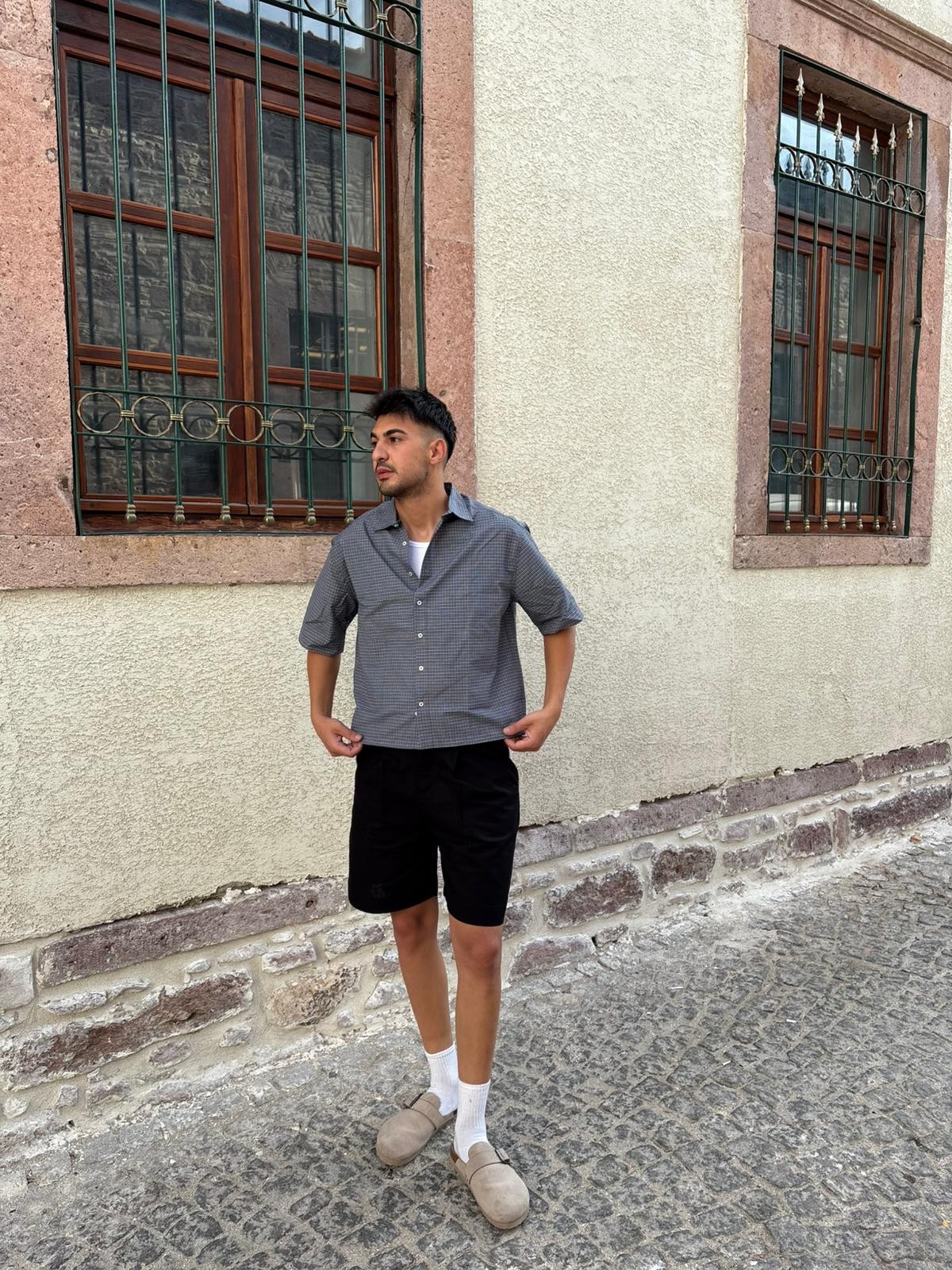 Boxy Fit Ekose Gömlek