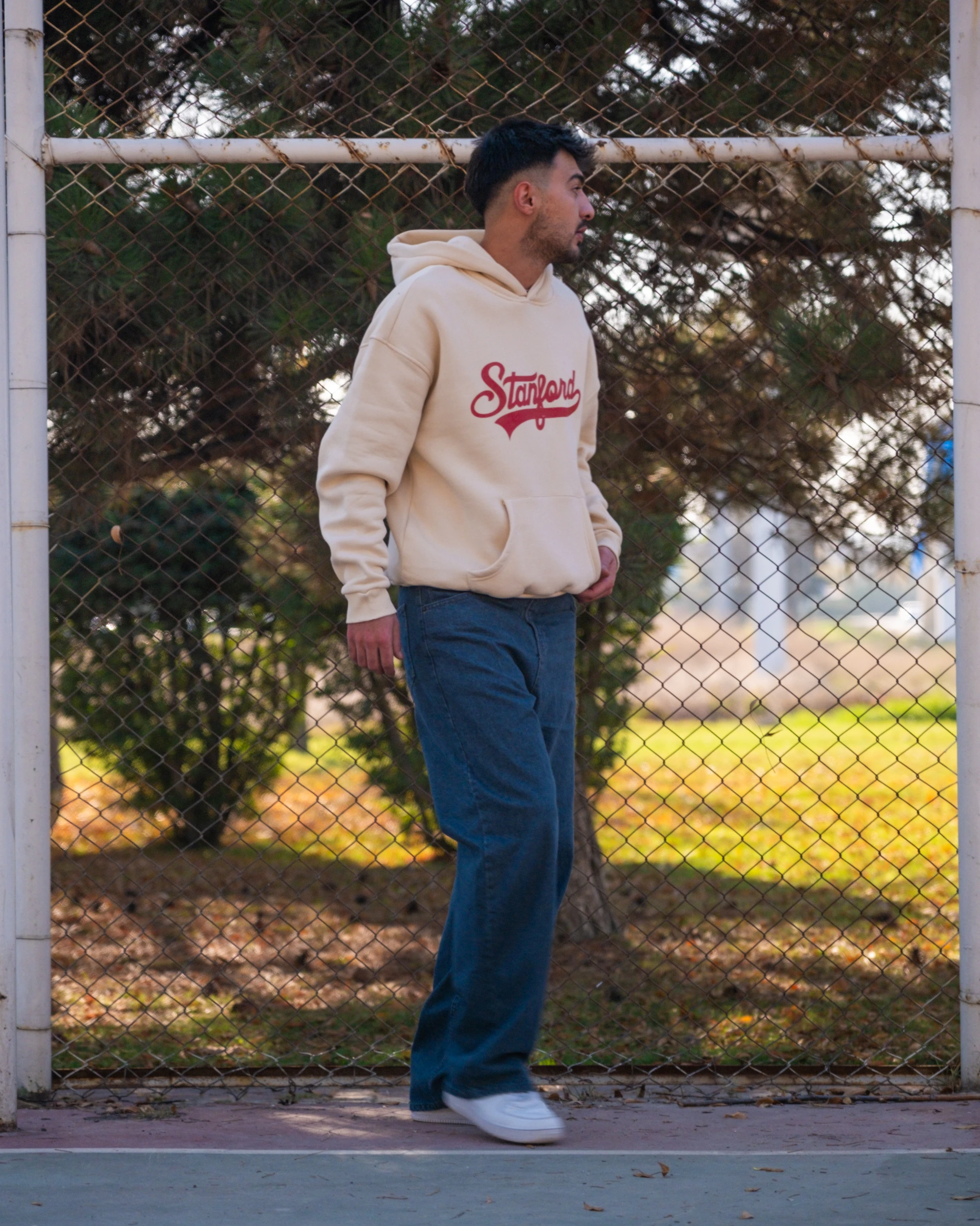 Stanford Print Oversize Hoodie