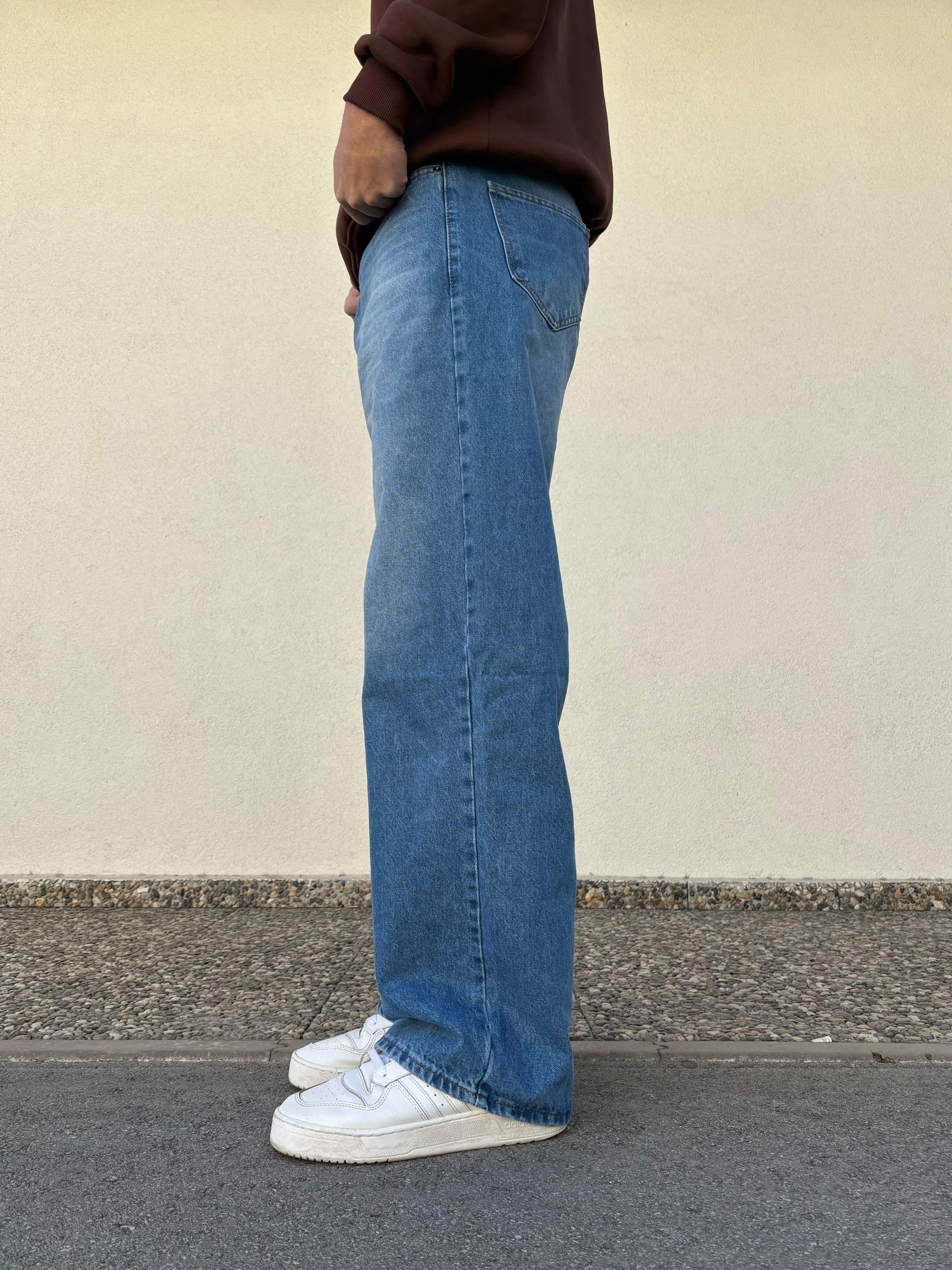 Blue Baggy Jeans