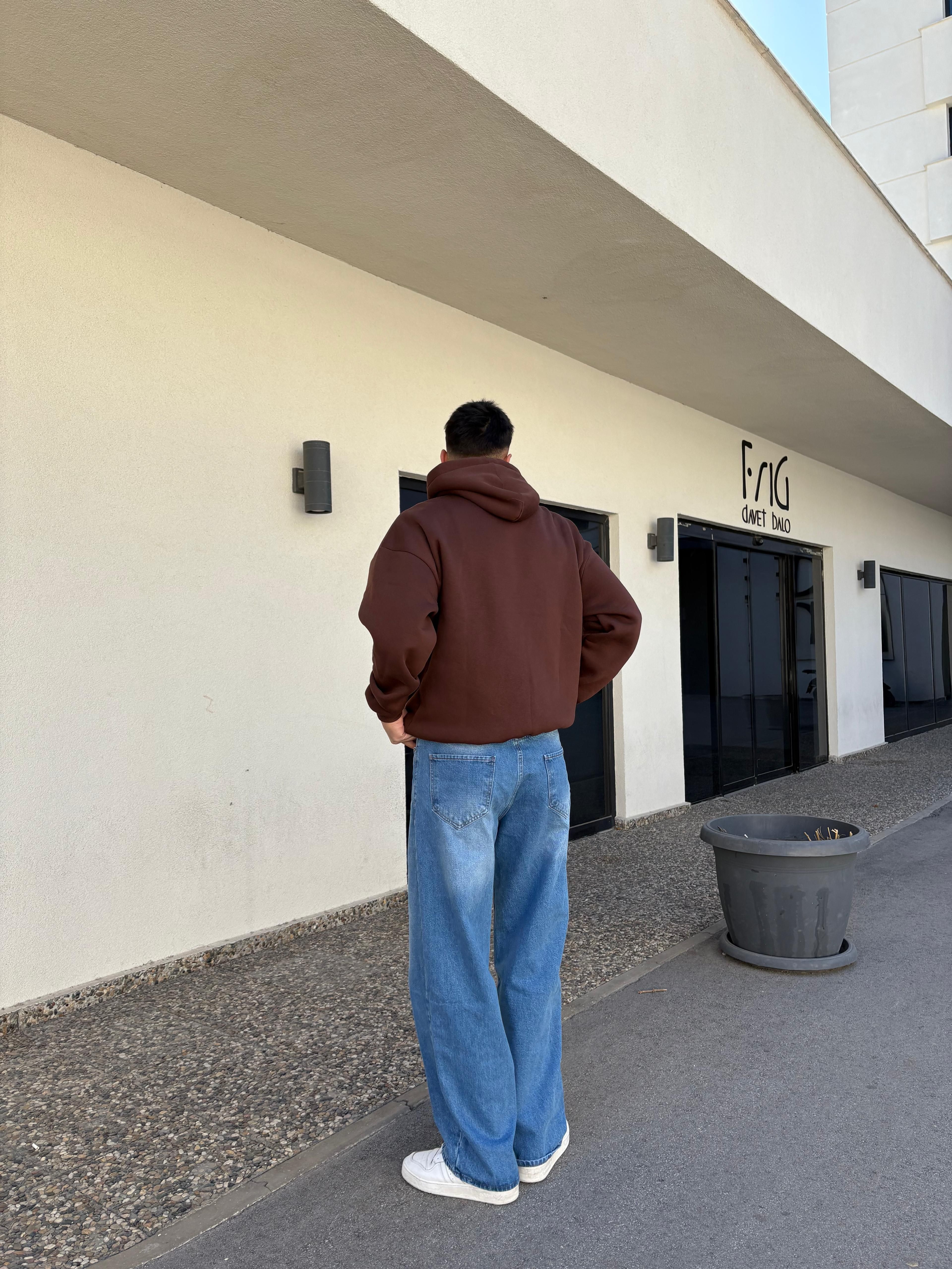 Printed Oversize Hoodie