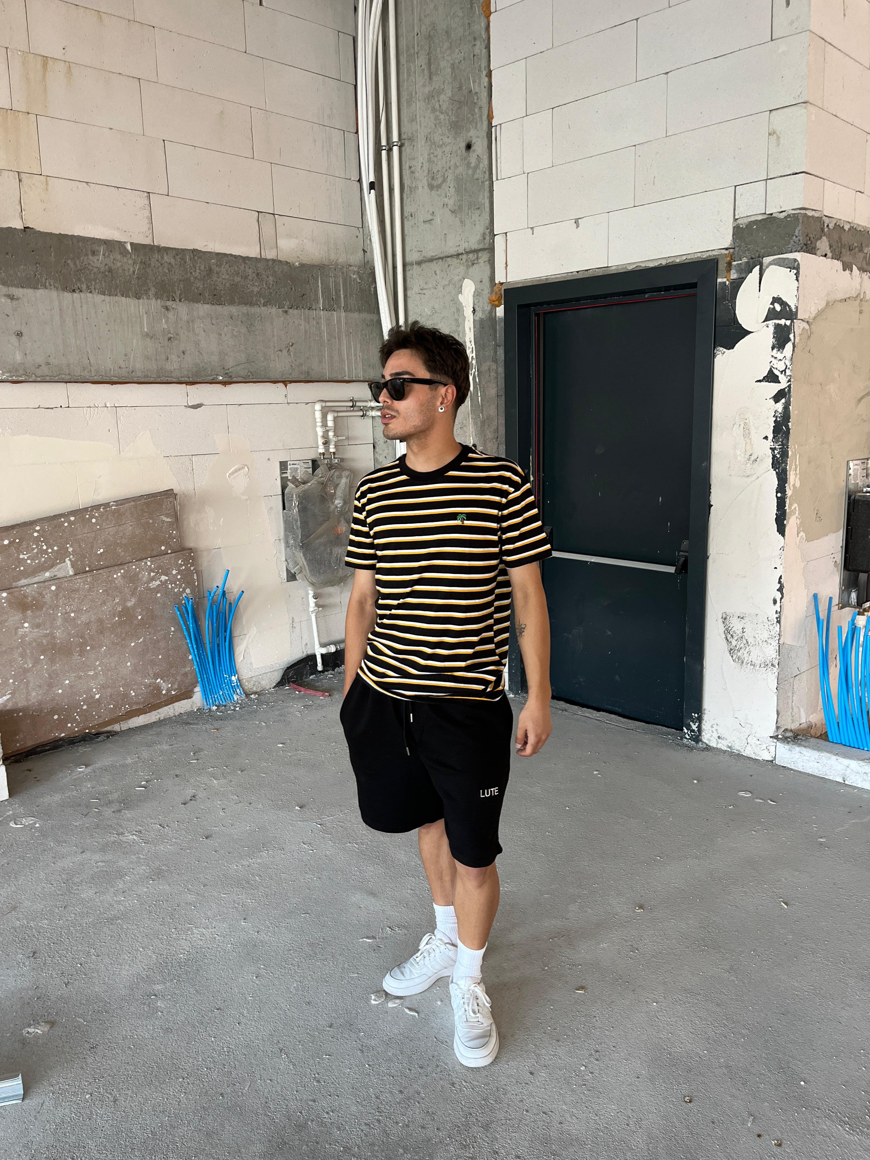 Çizgili Relaxed Fit T-Shirt