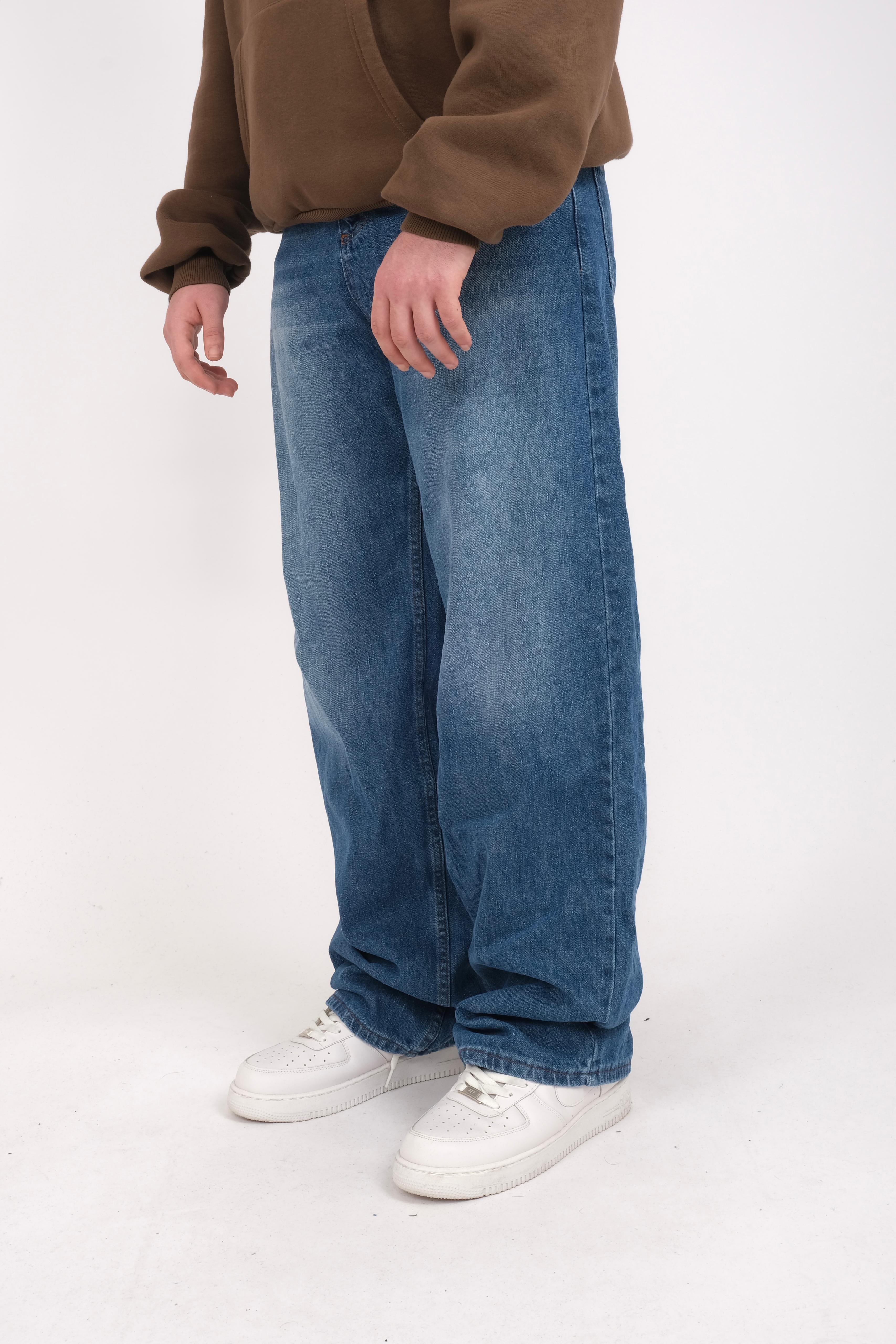 Baggy Jeans In Washed Blue