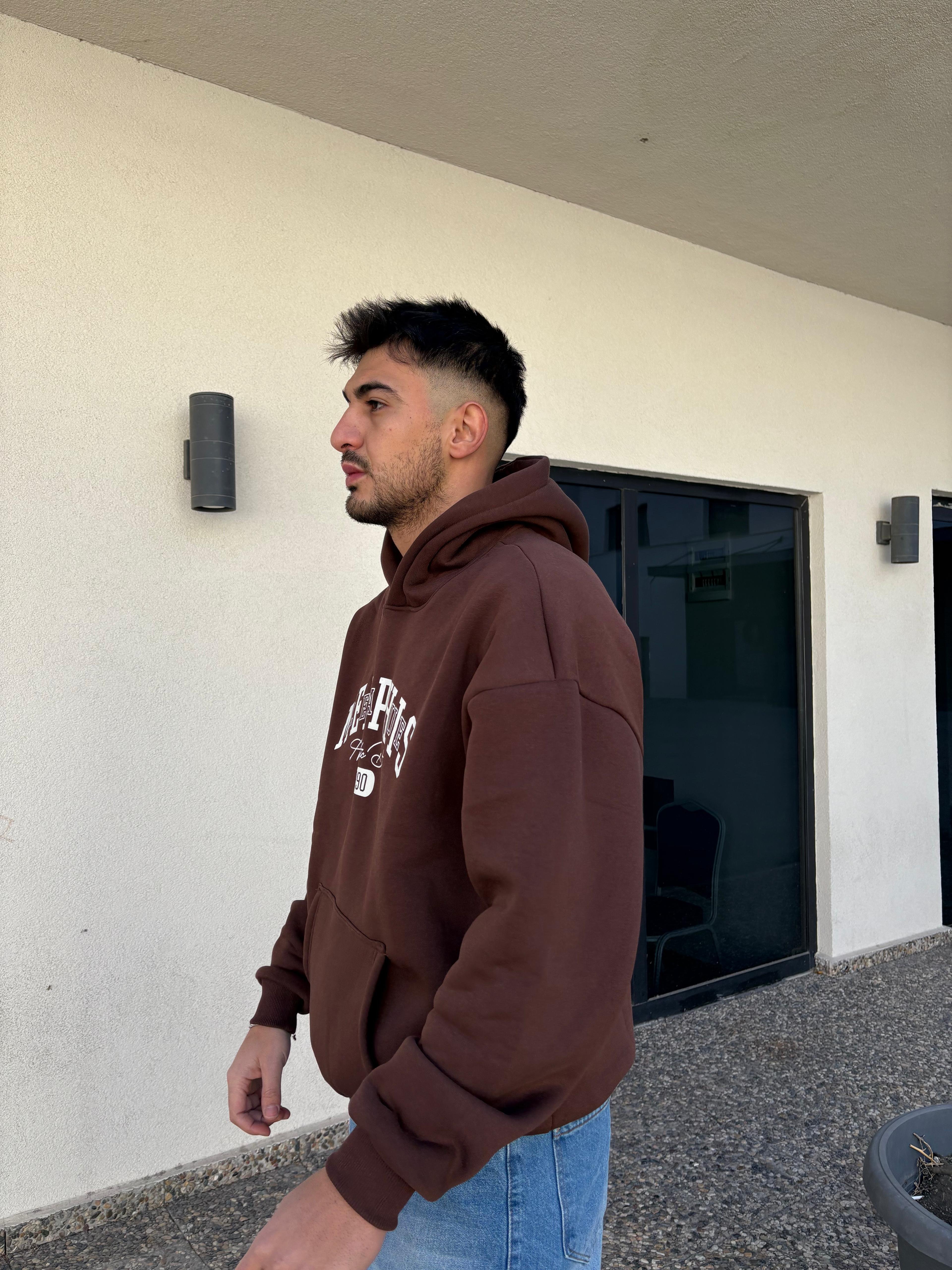 Printed Oversize Hoodie