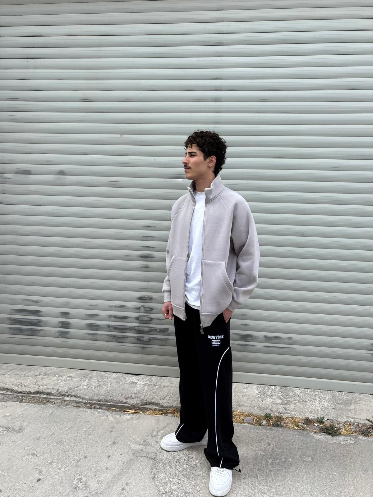 N.Y. Print Baggy Sweatpants
