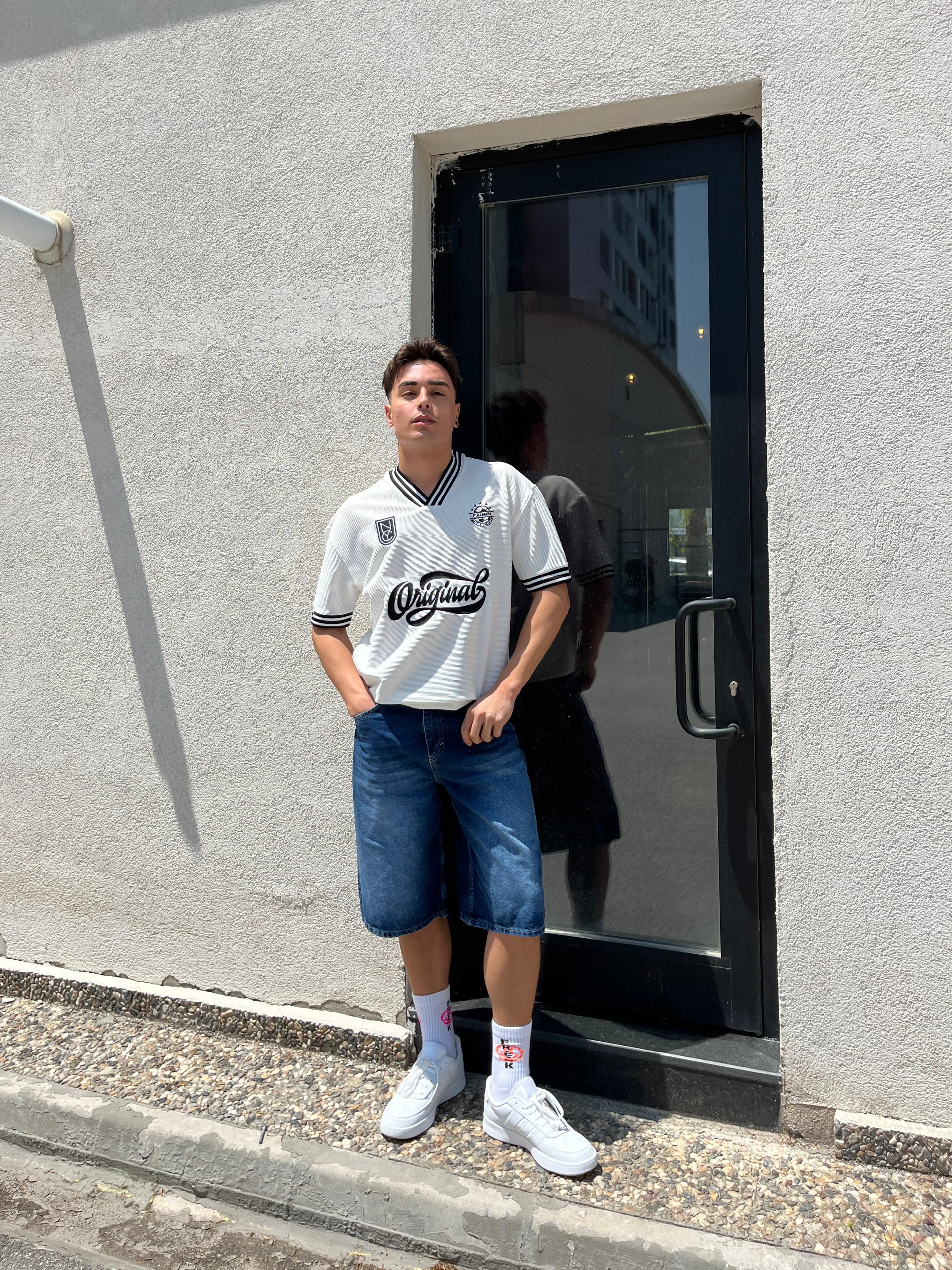 Dark Blue Baggy Unisex Short