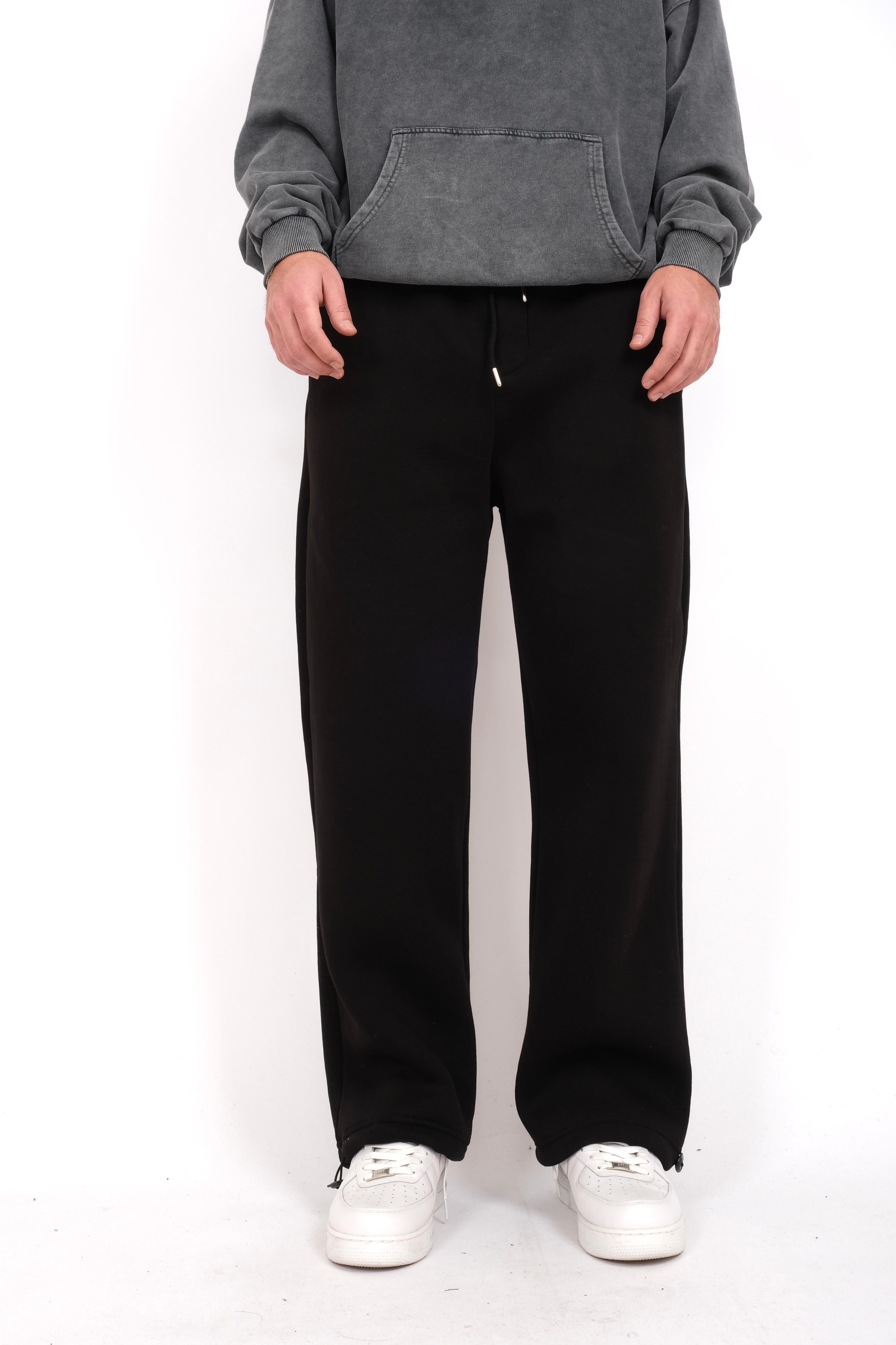 Black Baggy Sweatpants