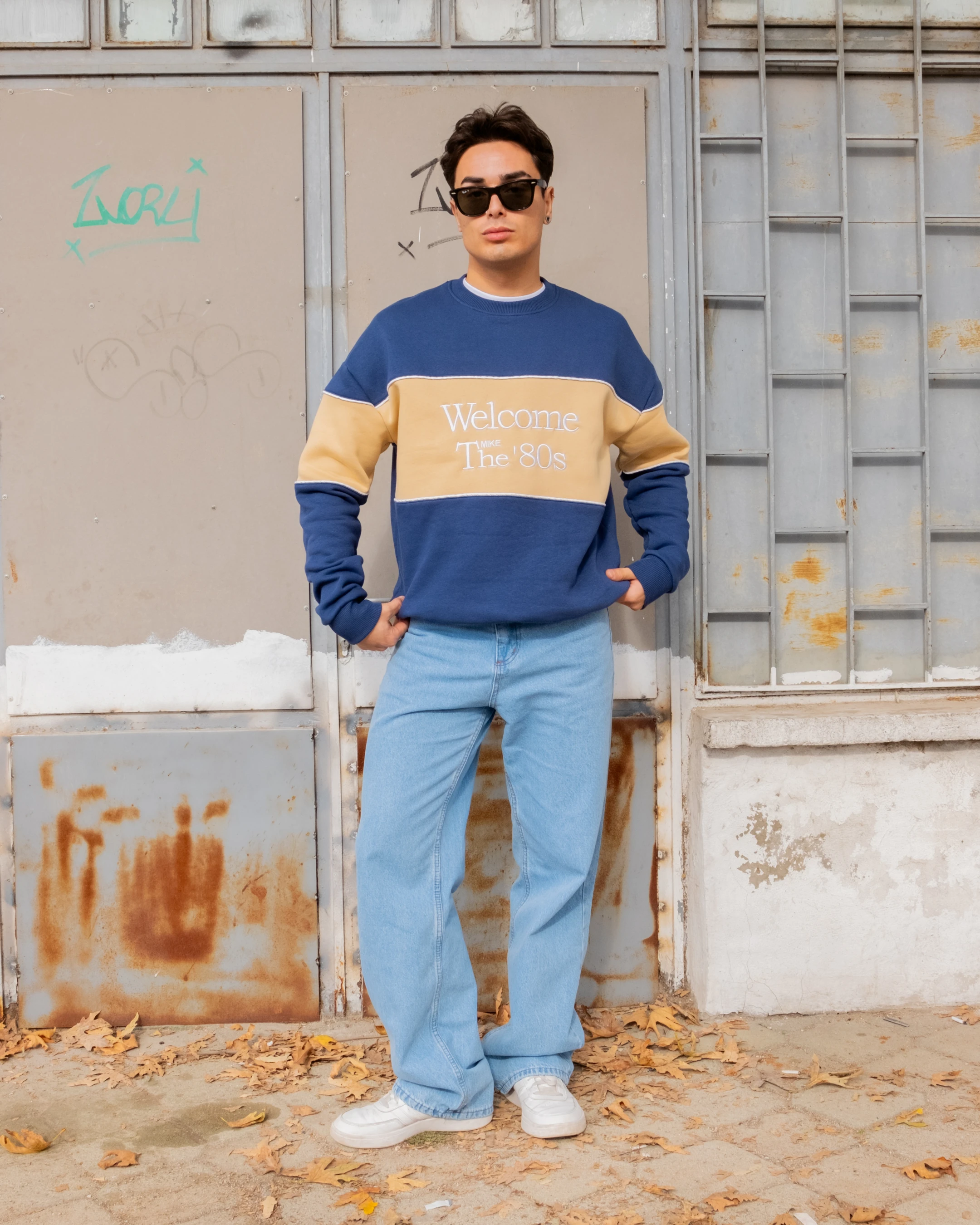 Welcome 80's Oversize Unisex Sweatshirt