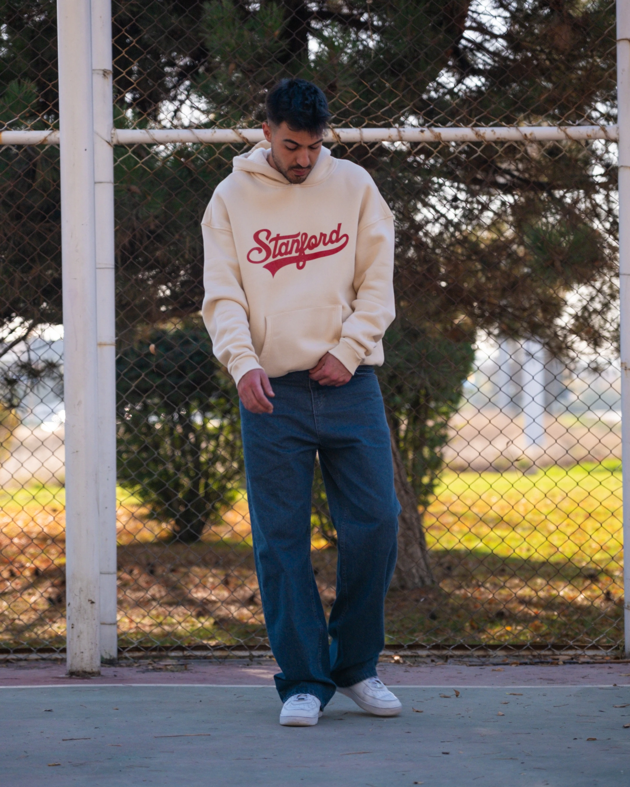 Stanford Print Oversize Hoodie