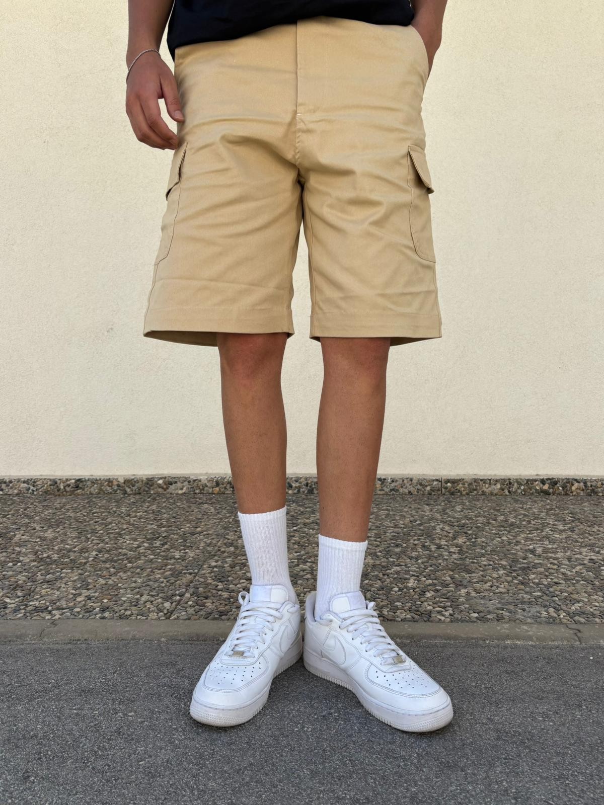 Baggy Cargo Short - Bej