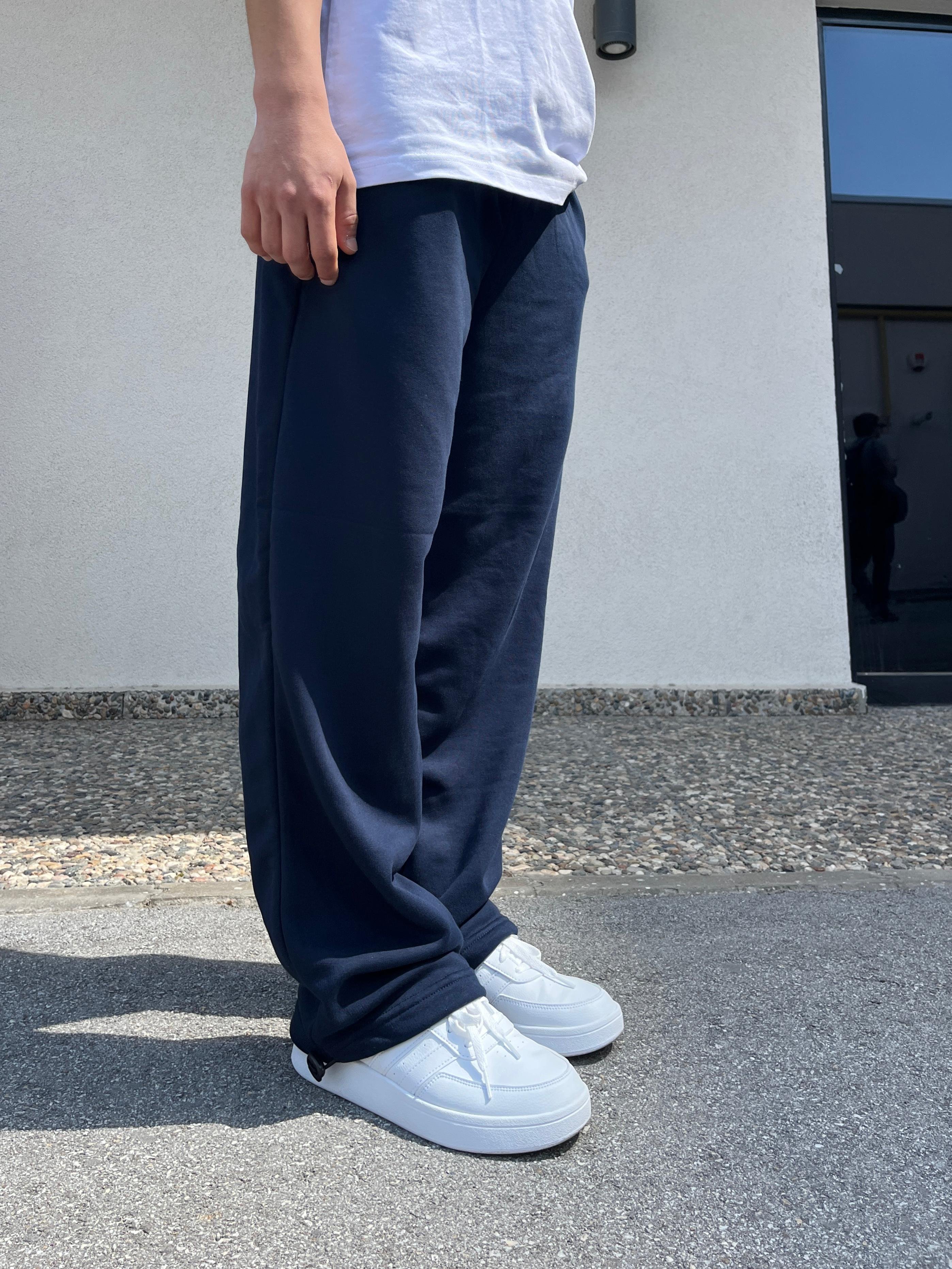 Lacivert Basic Baggy Sweatpants- Summer