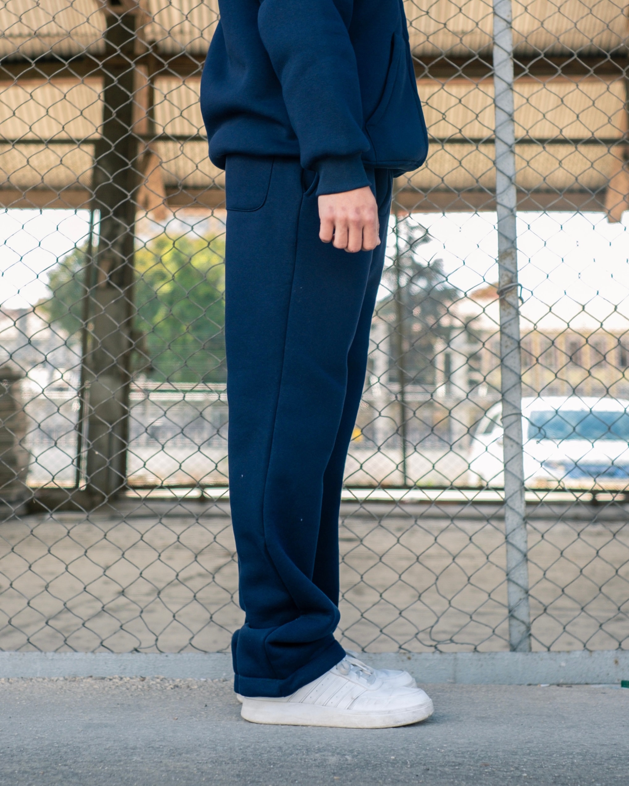 LUTE Lacivert Premium Baggy Eşofman Altı
