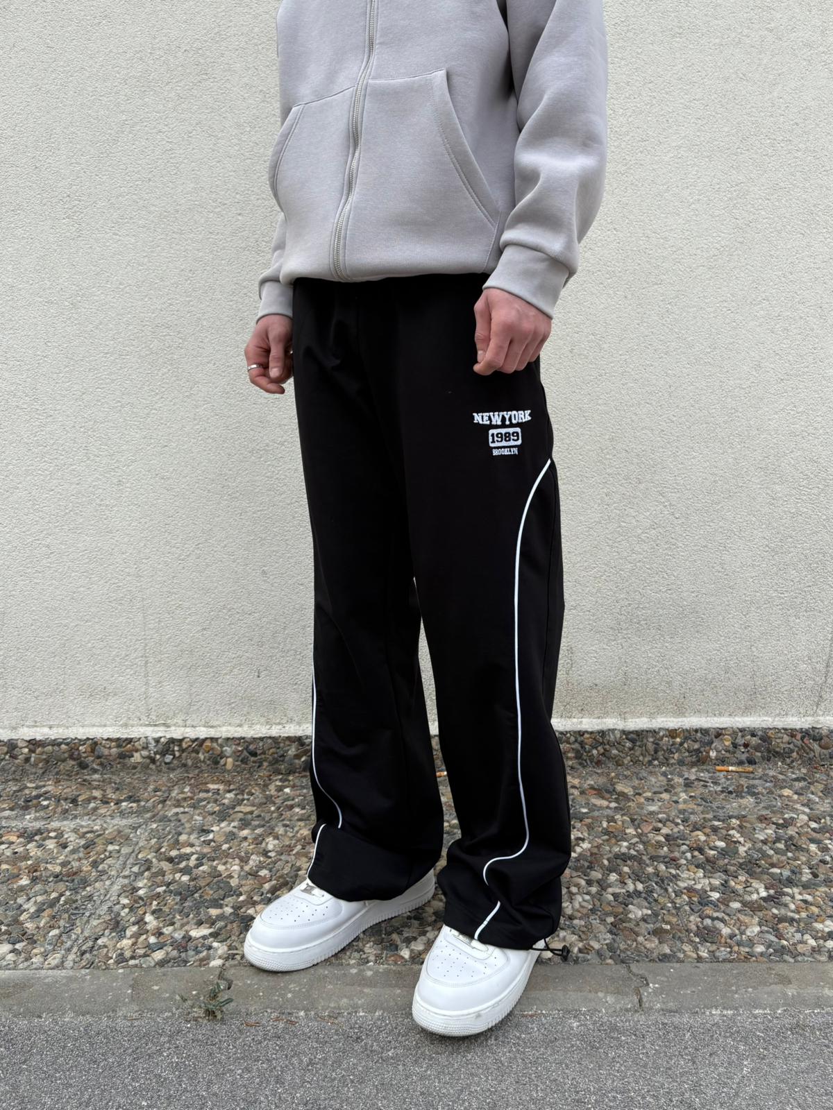N.Y. Print Baggy Sweatpants