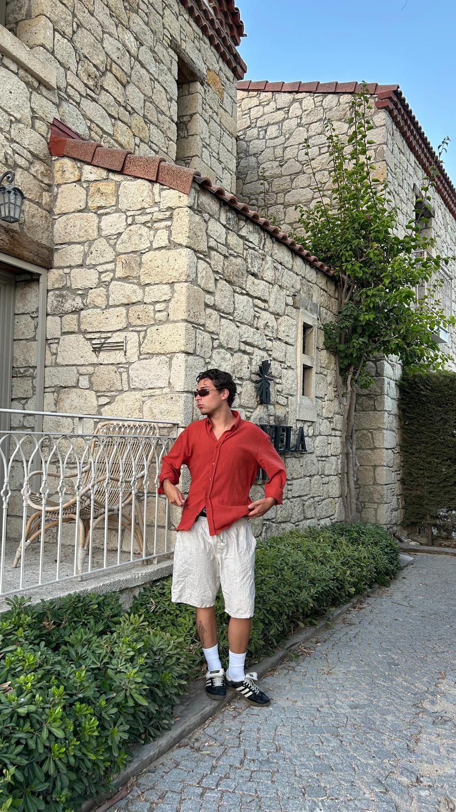 Basic Relaxed Fit Gömlek - Kiremit