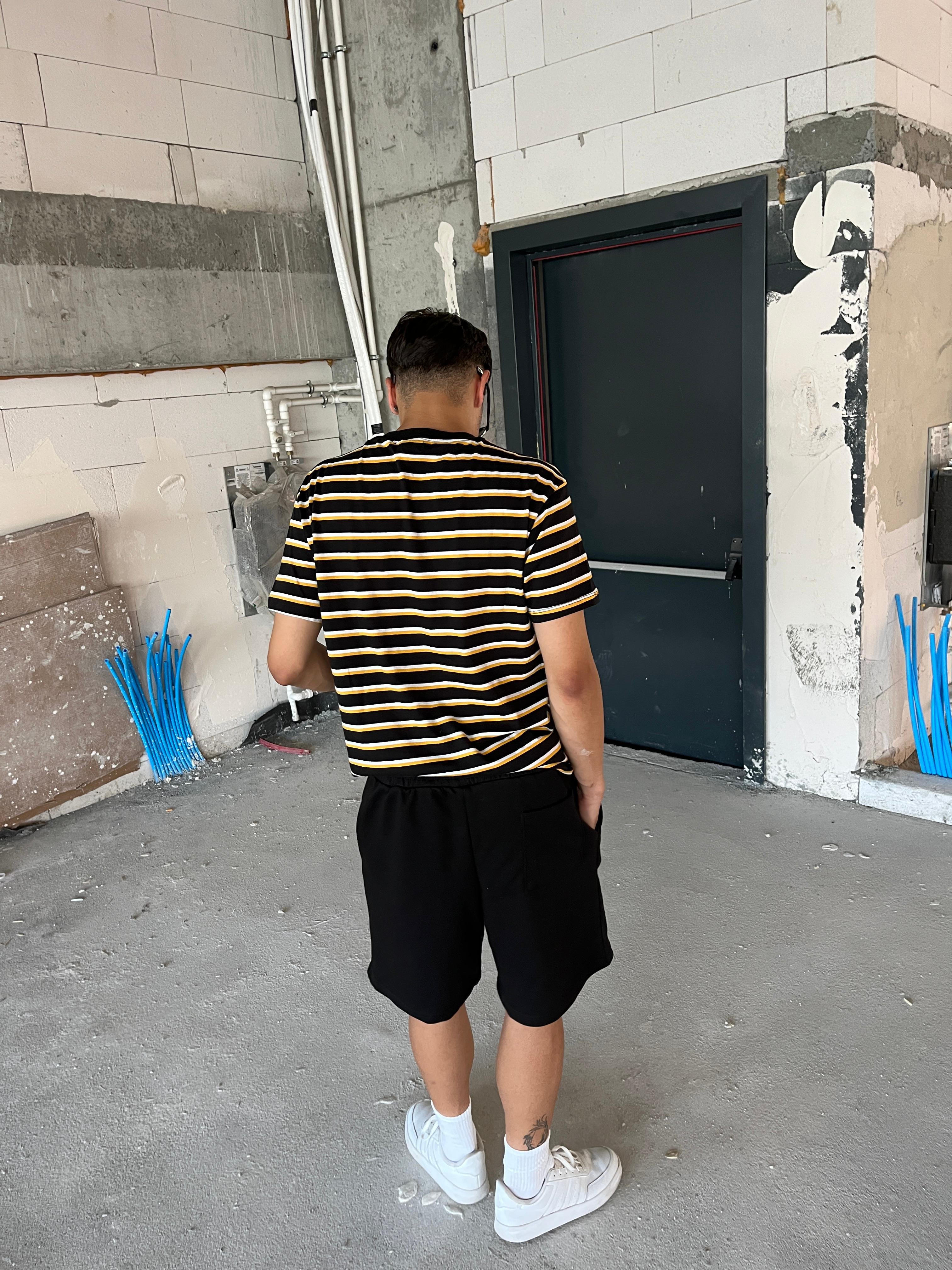 Çizgili Relaxed Fit T-Shirt