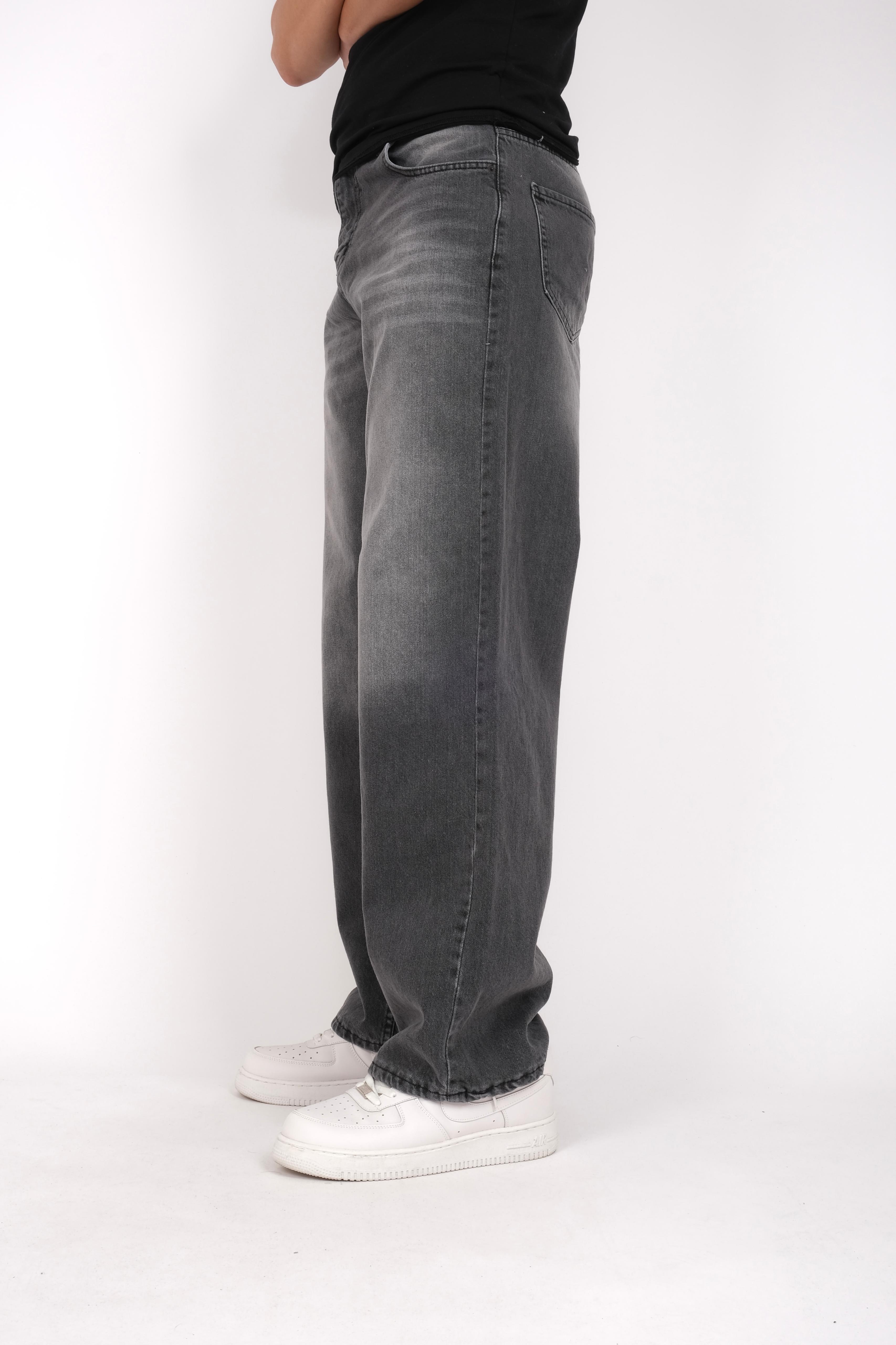 Dark Grey Baggy Jeans