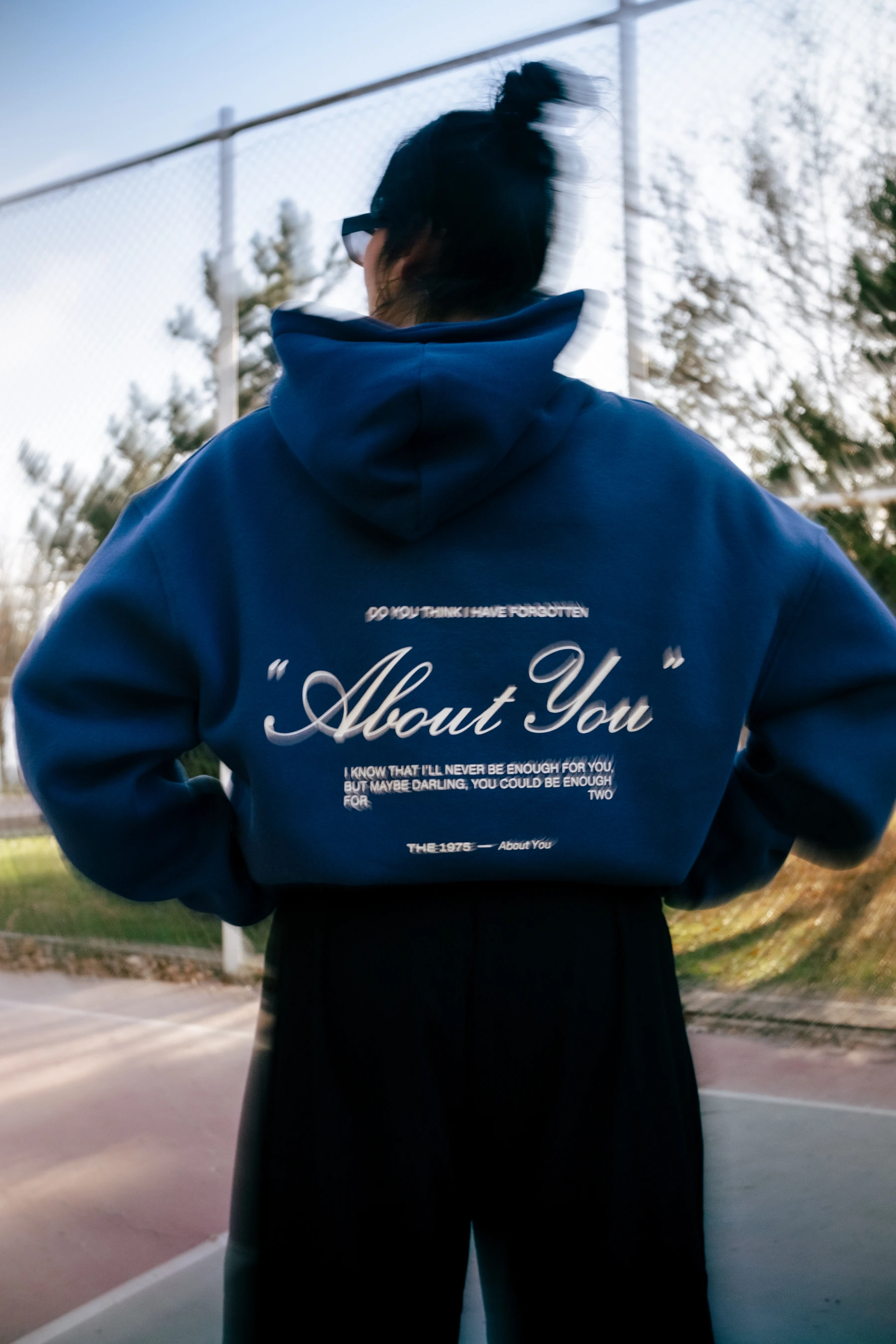 About You Printed Oversize Hoodie