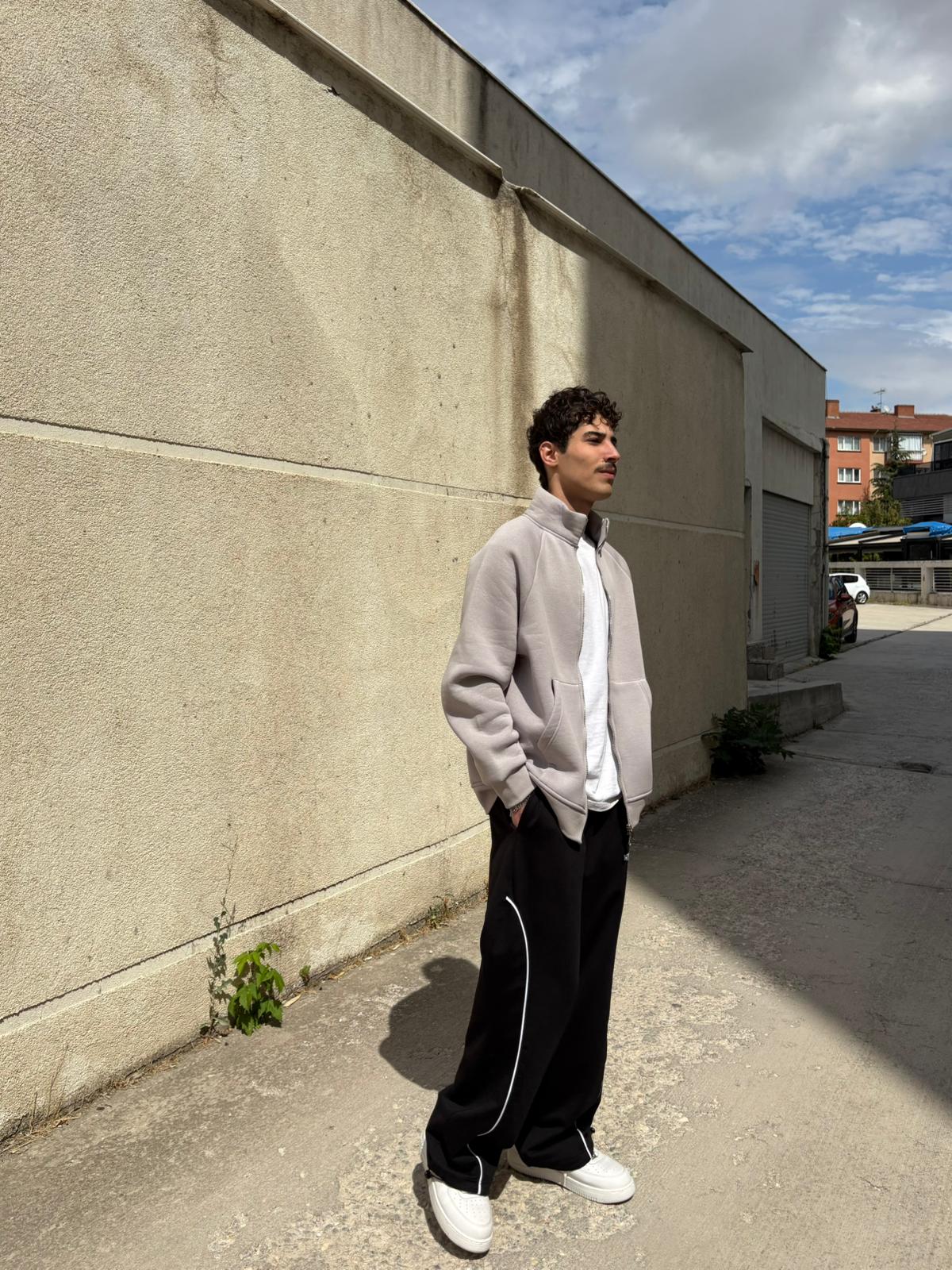 N.Y. Print Baggy Sweatpants