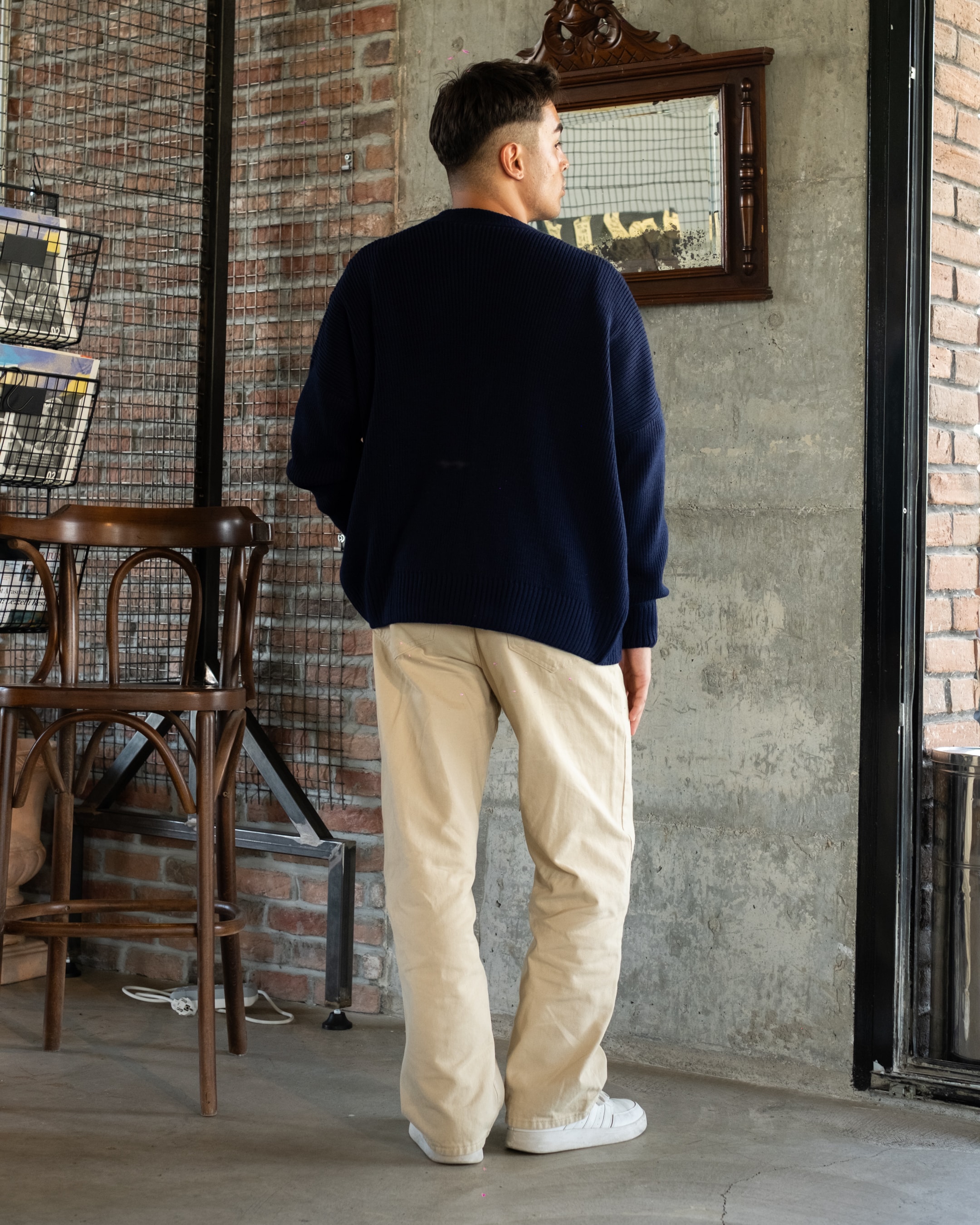 Krem Baggy Jeans