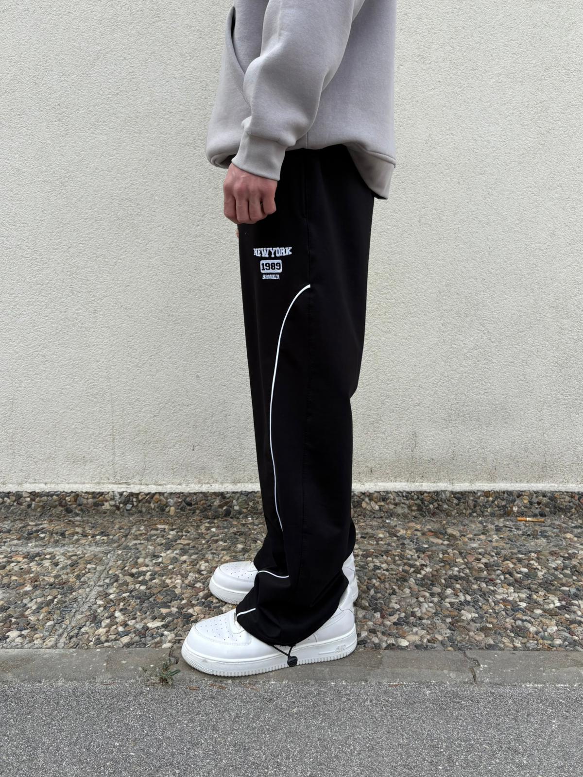 N.Y. Print Baggy Sweatpants