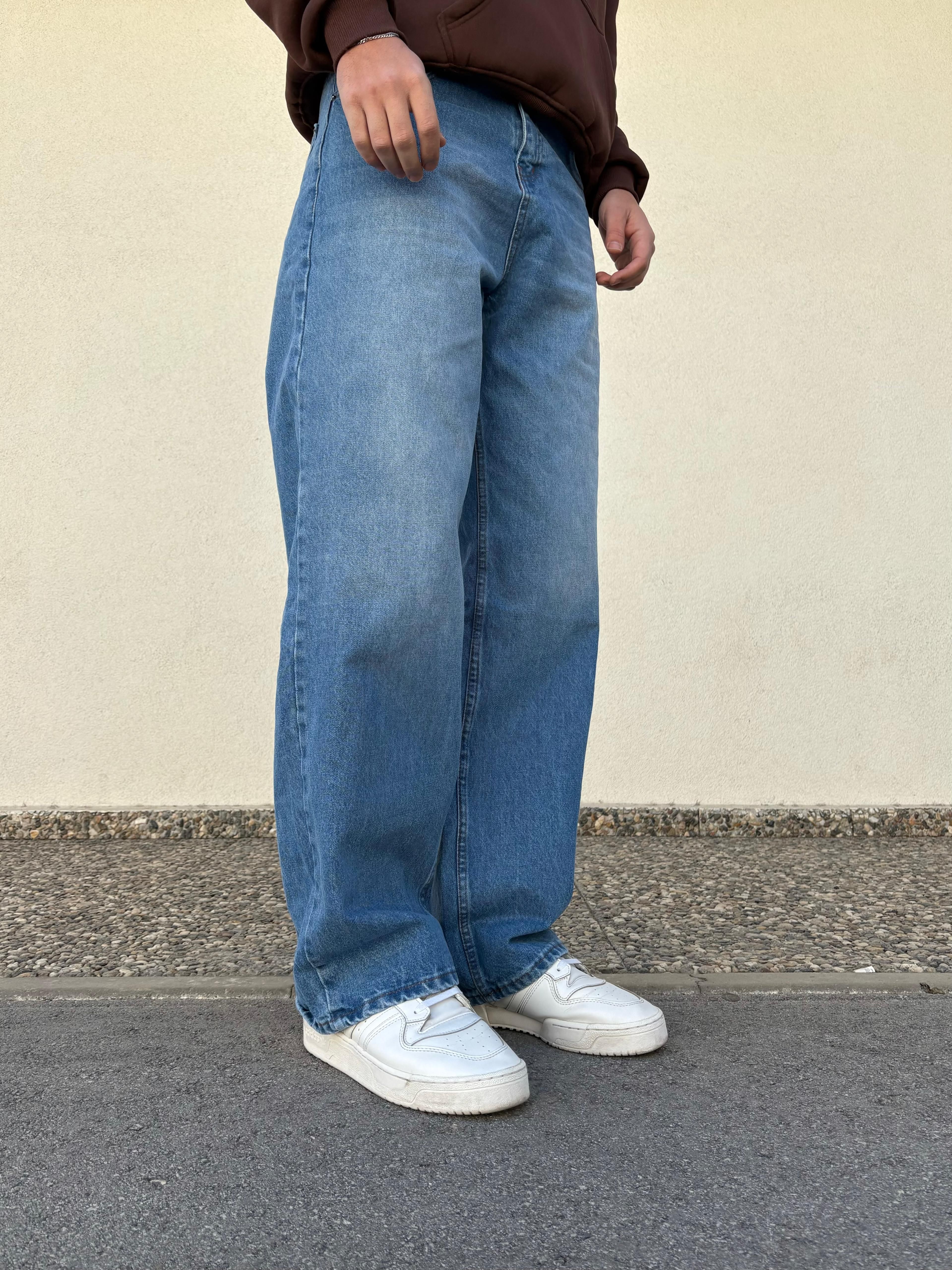 Blue Baggy Jeans