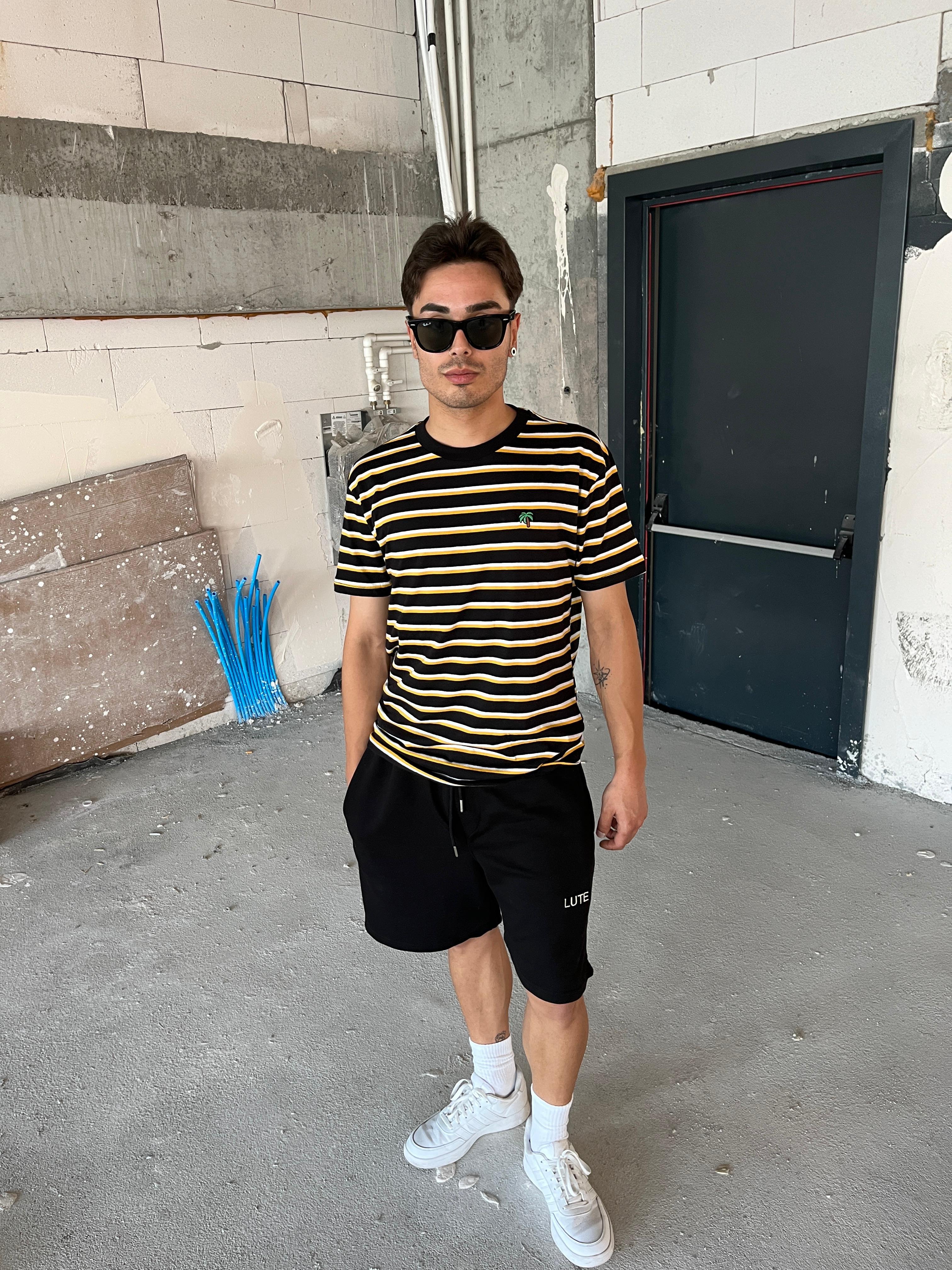 Çizgili Relaxed Fit T-Shirt