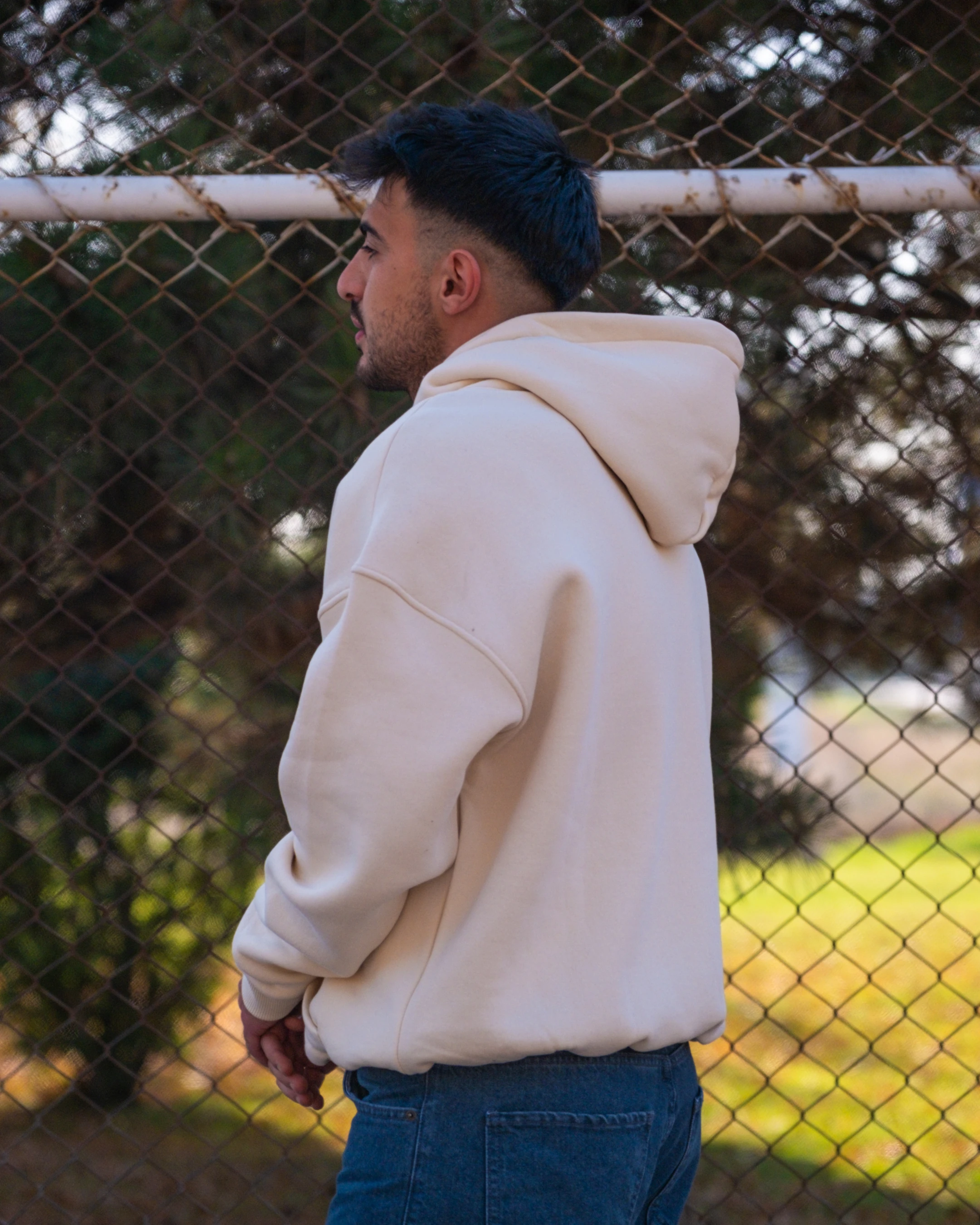 Stanford Print Oversize Hoodie