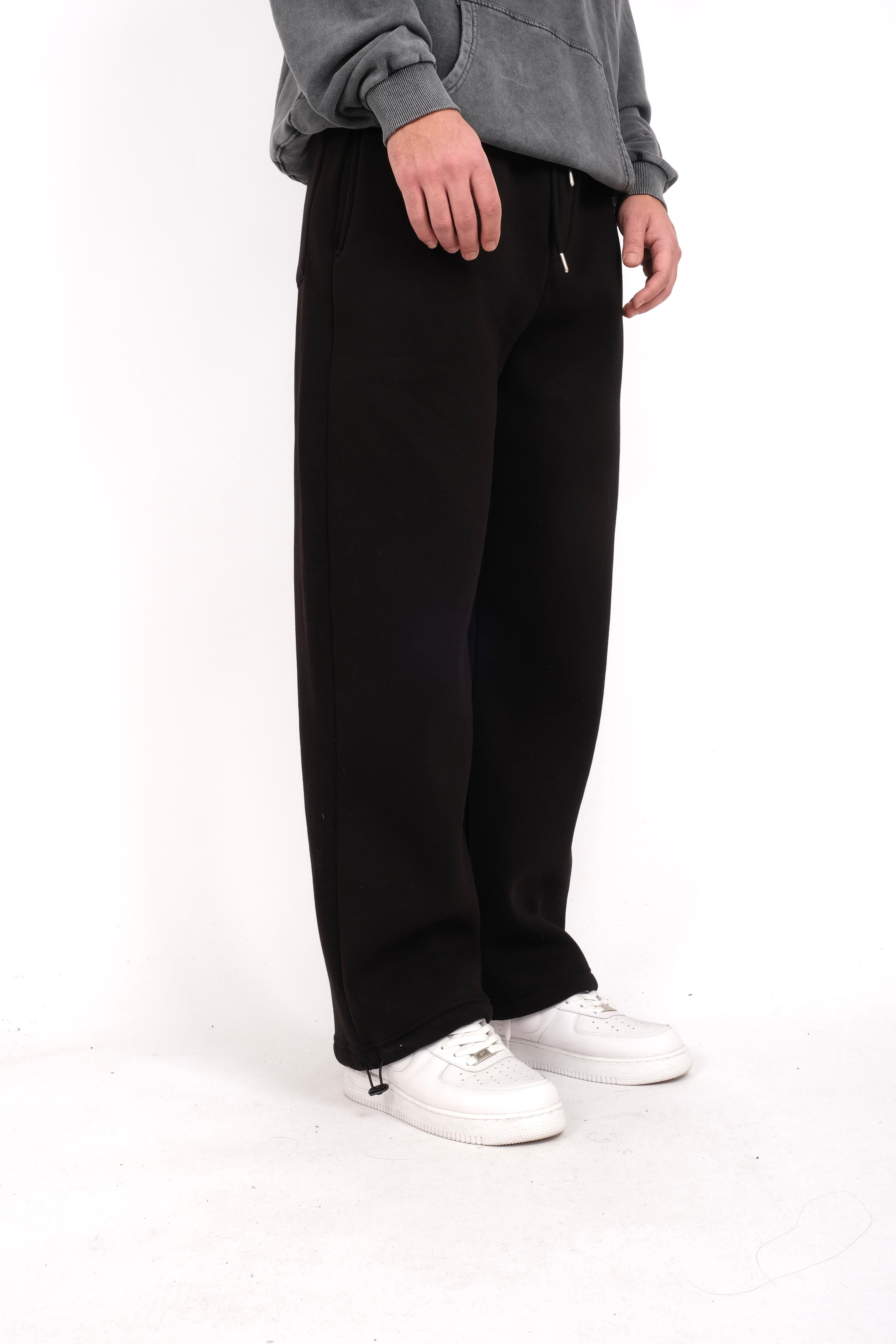 Black Baggy Sweatpants