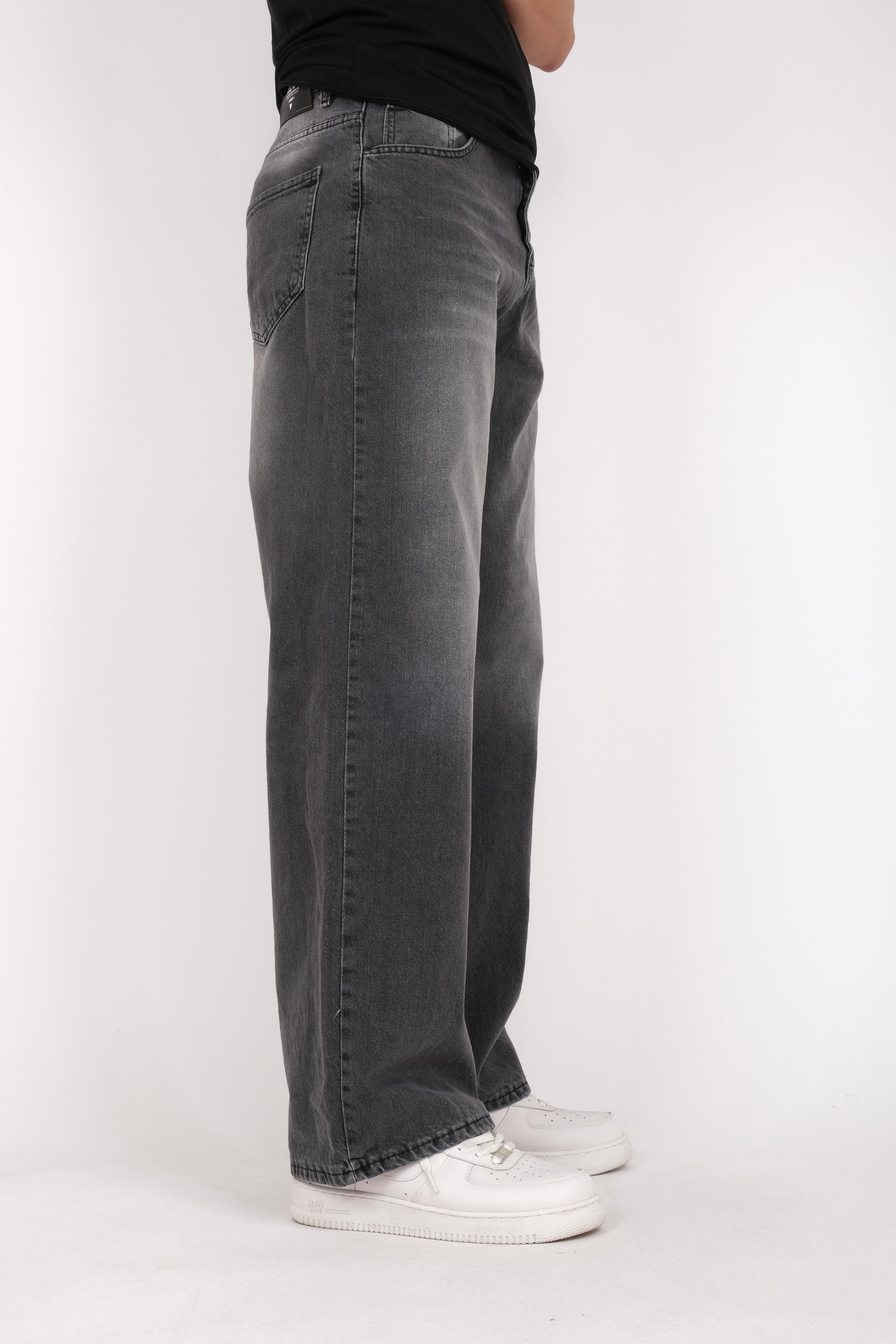 Dark Grey Baggy Jeans