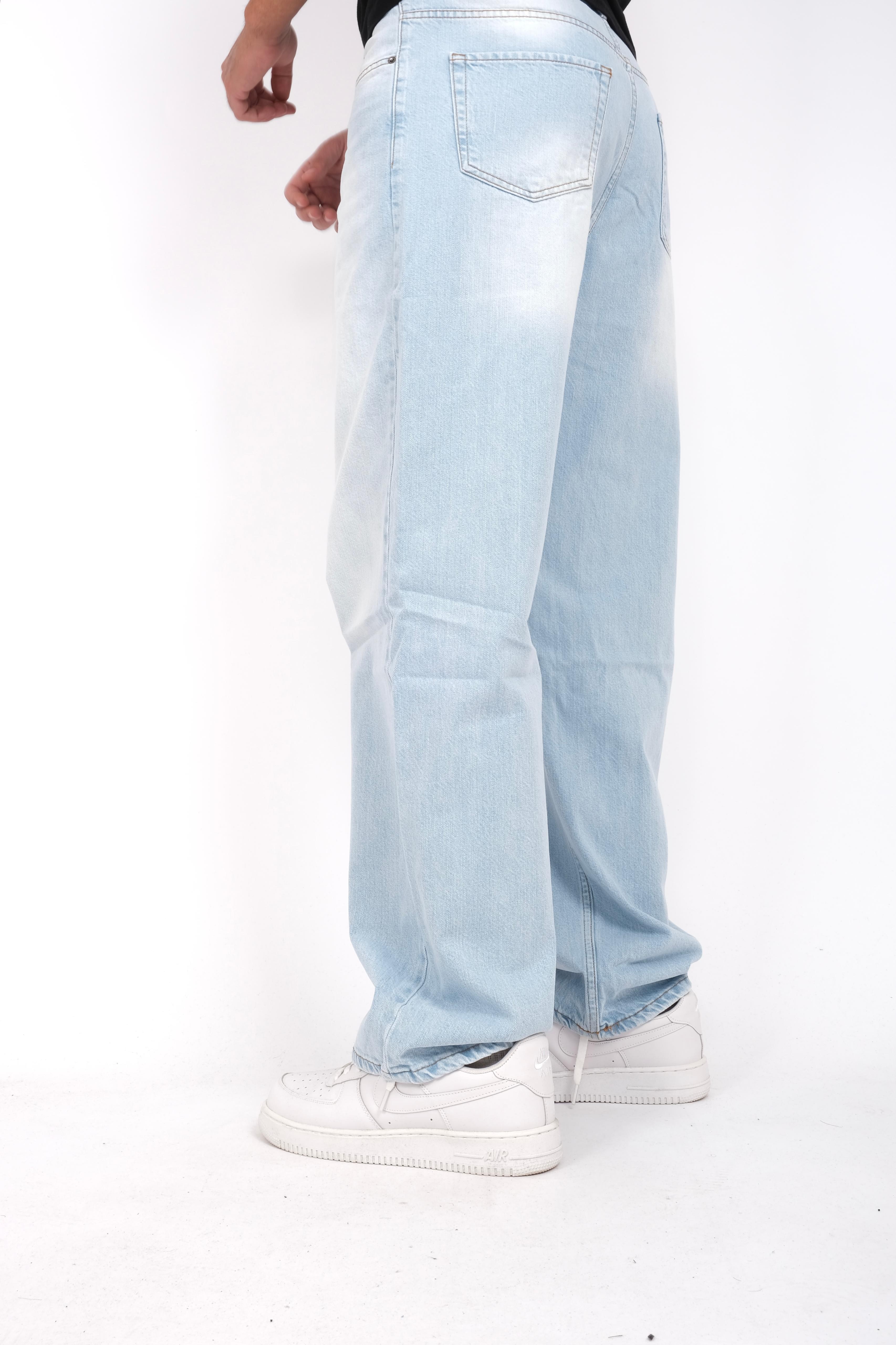 Light Blue Baggy Jeans