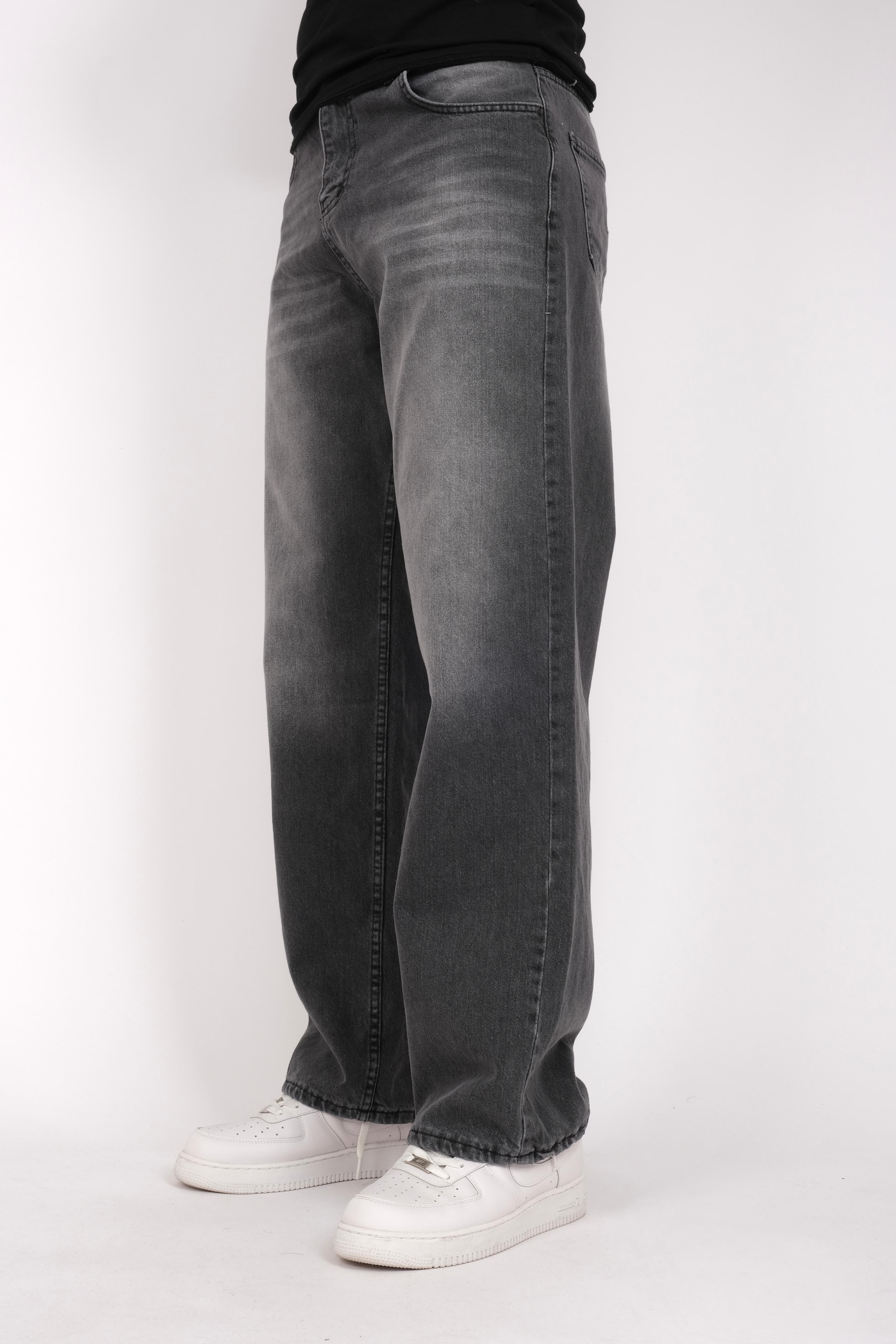 Dark Grey Baggy Jeans