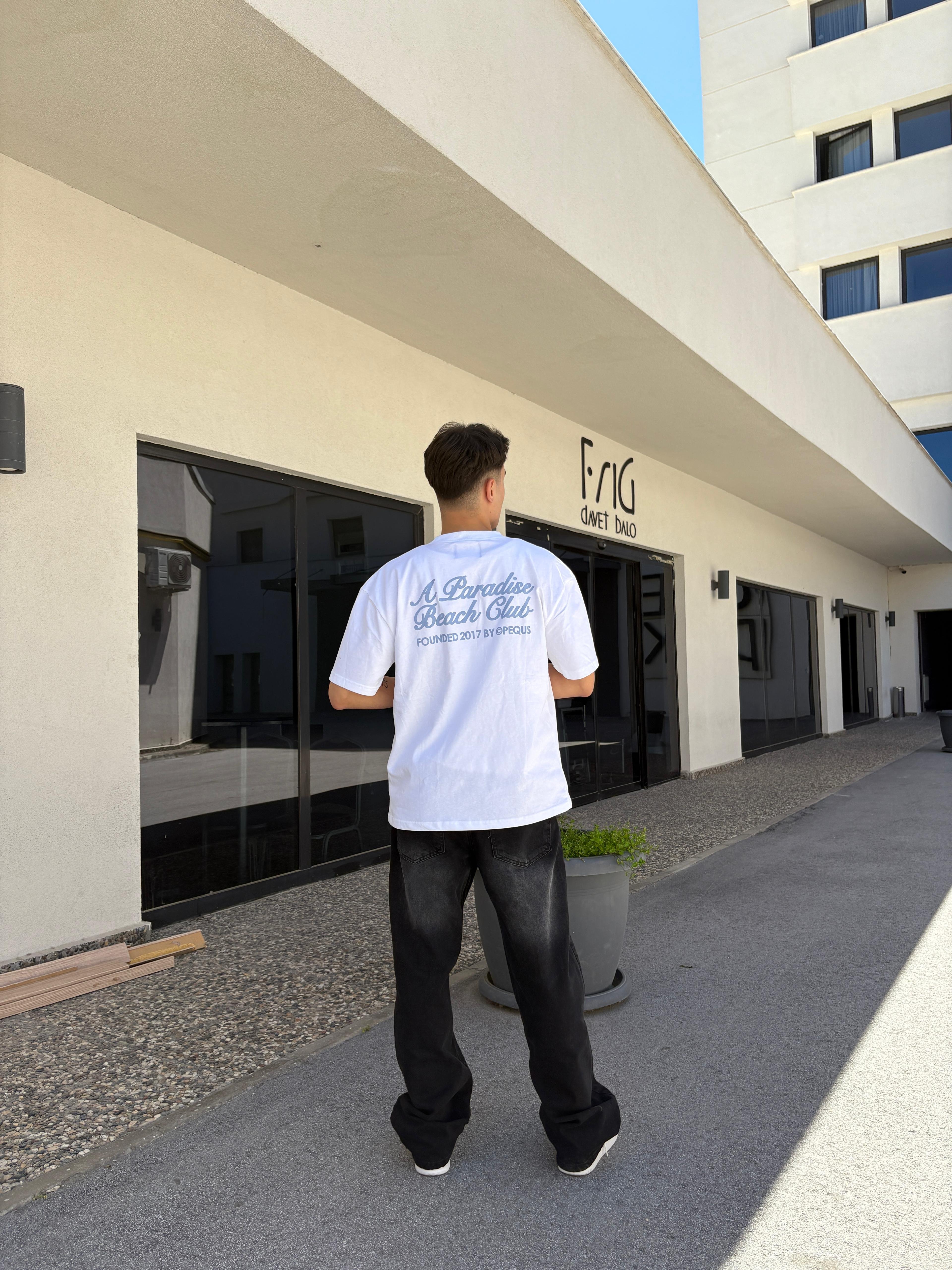 P. Printed Premium Oversize T-Shirt