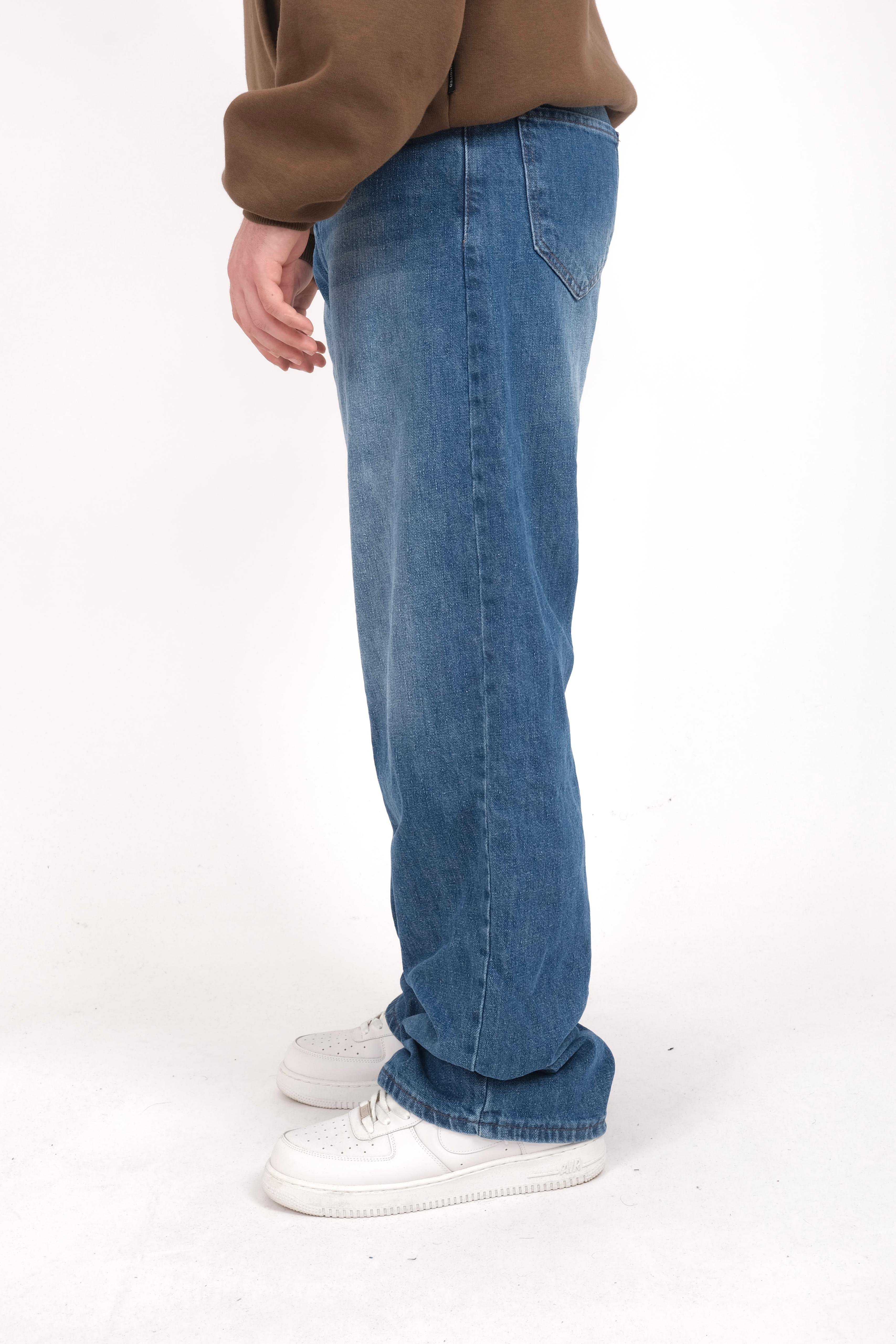 Baggy Jeans In Washed Blue