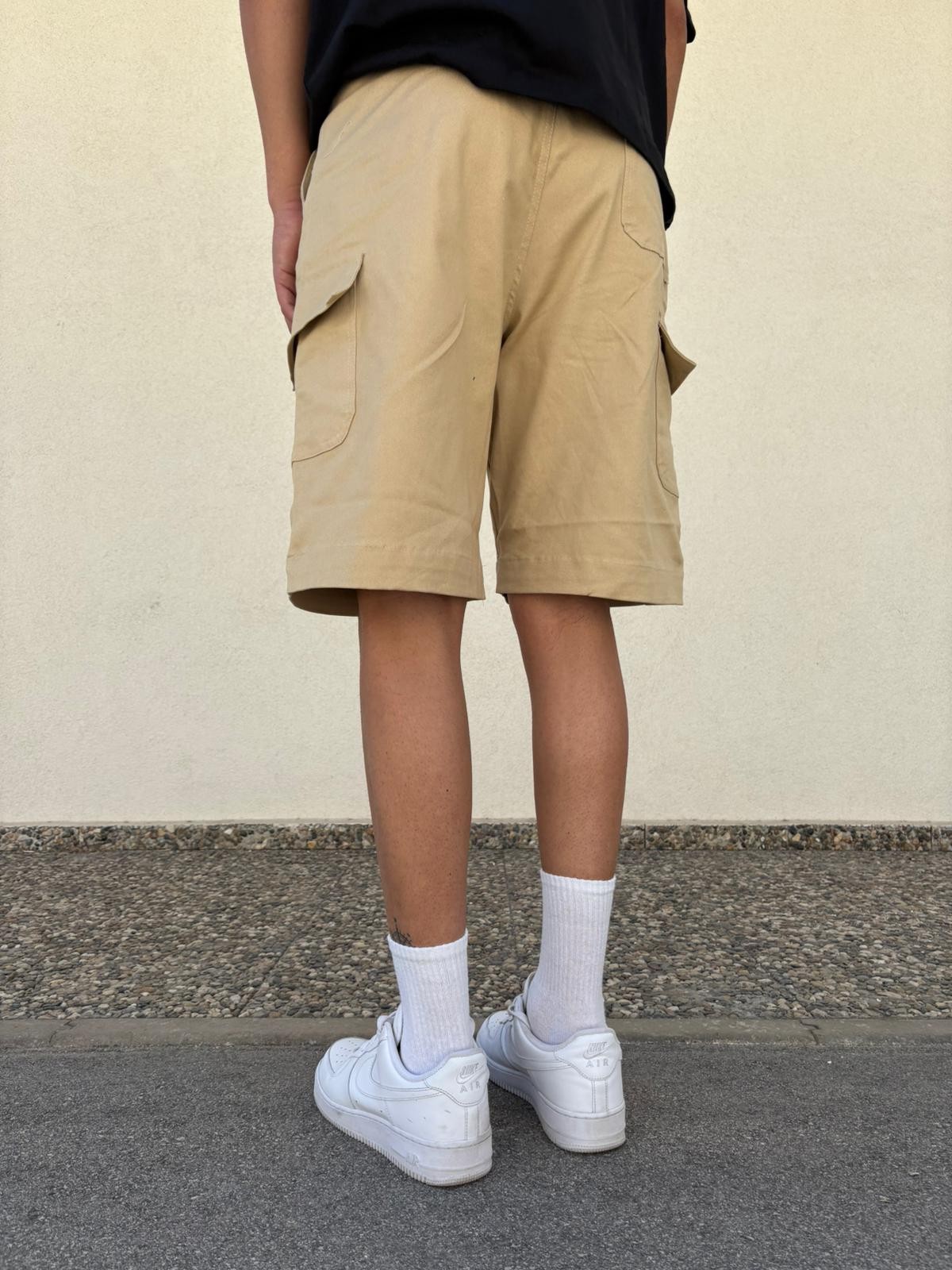Baggy Cargo Short - Bej