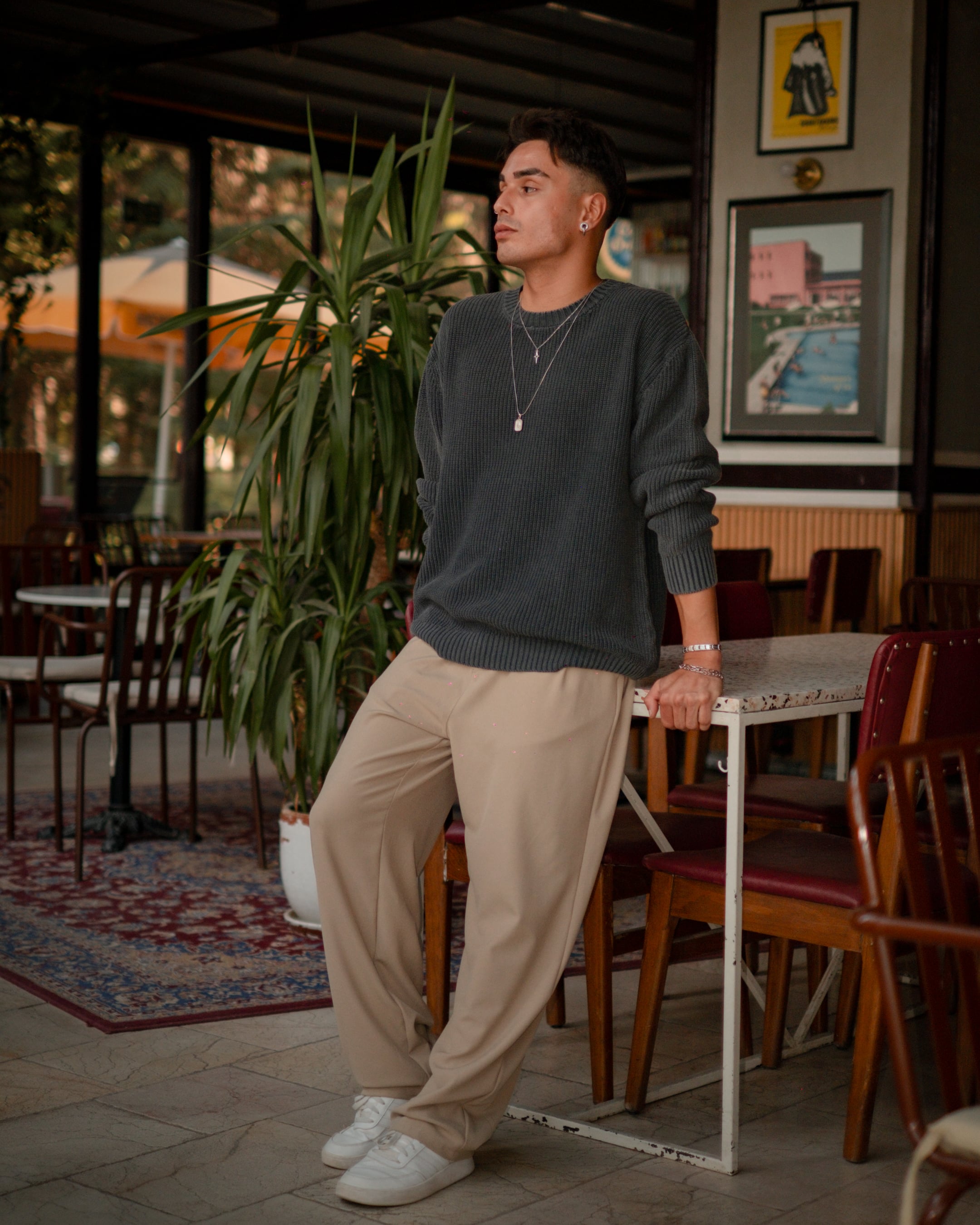 Washed Premium Relaxed Triko